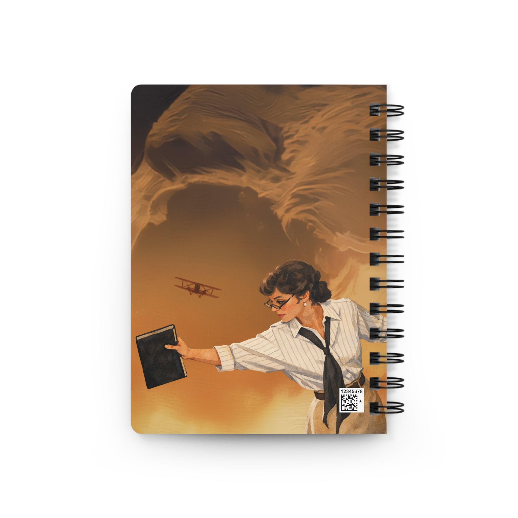 Evelyn Librarian Spiral Notebook