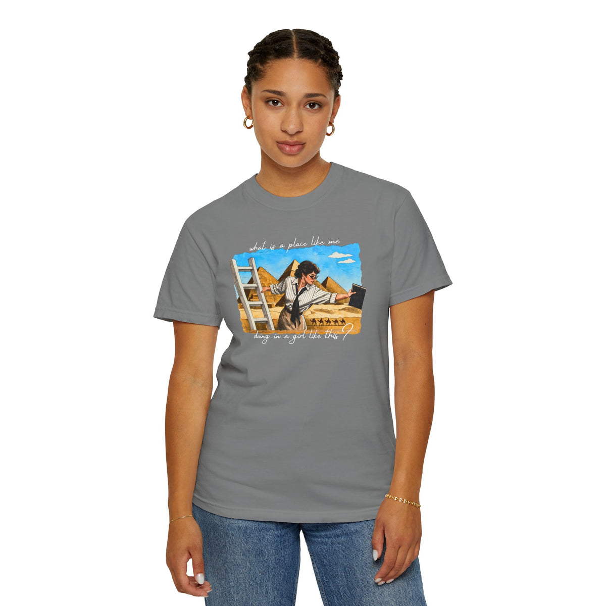 Evelyn Librarian Tee