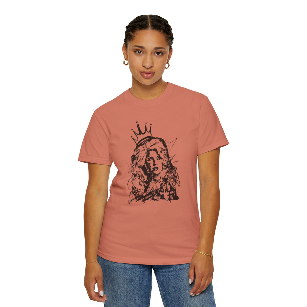 Queen of Country Graffiti Tee
