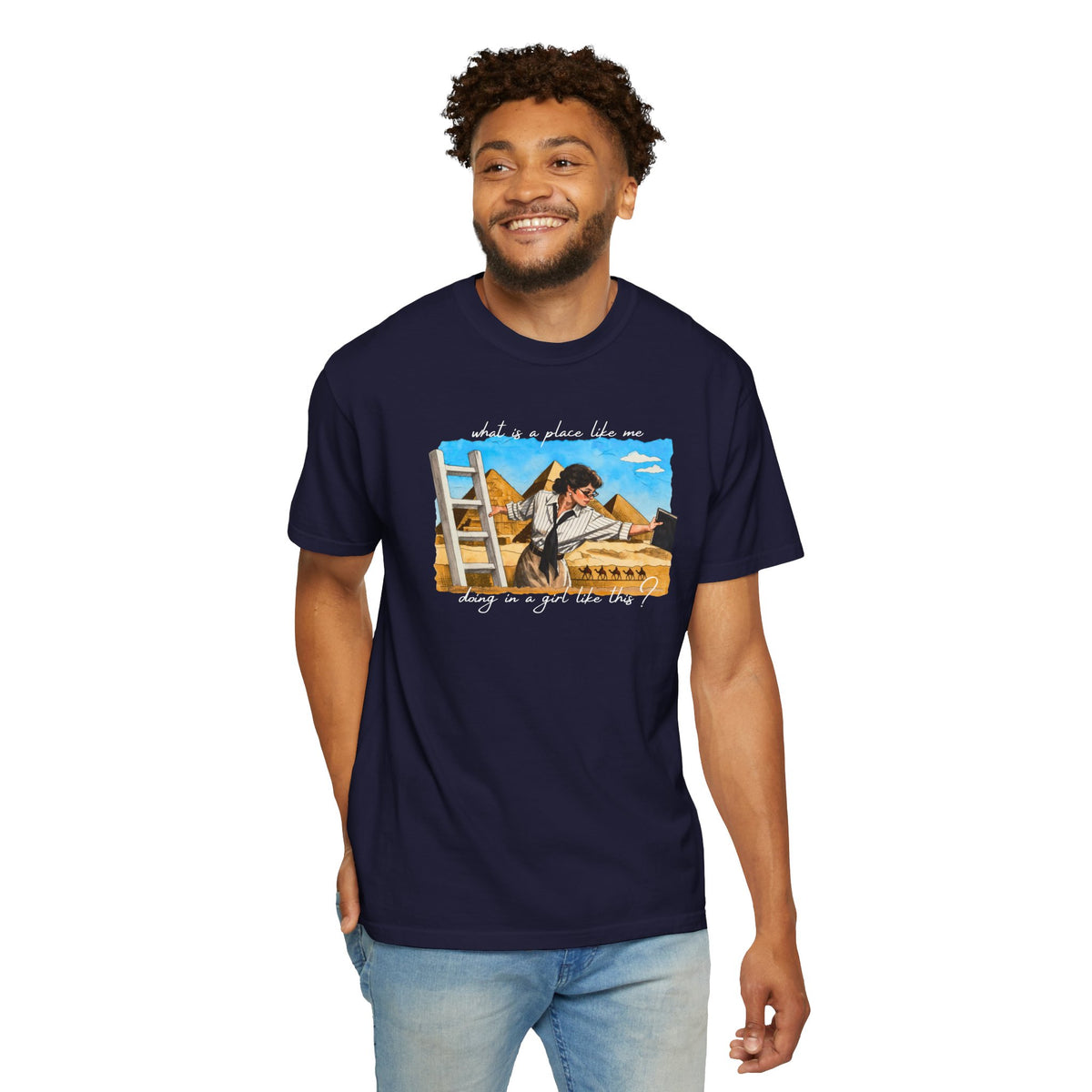Evelyn Librarian Tee