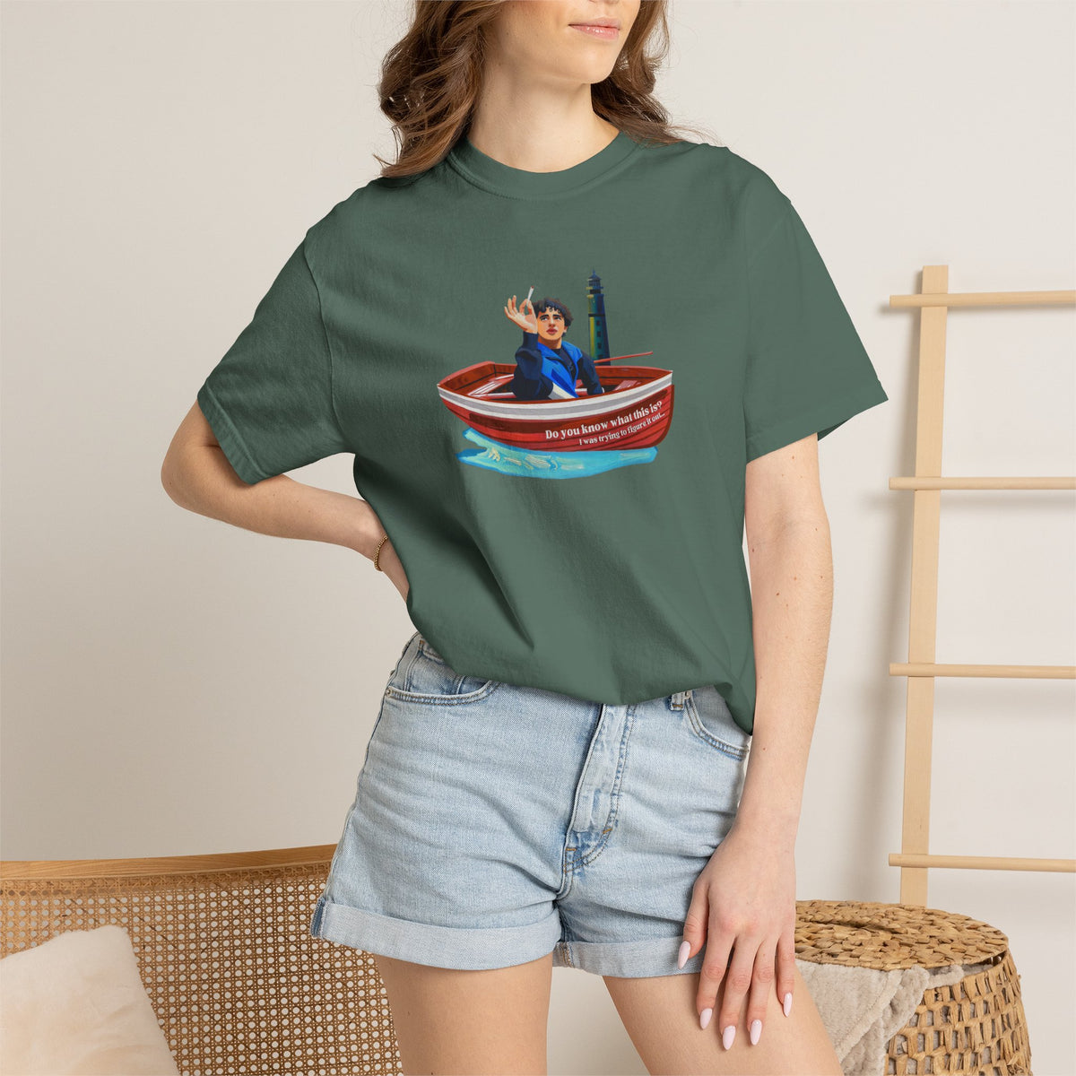 Widow's Peak Evan Tee