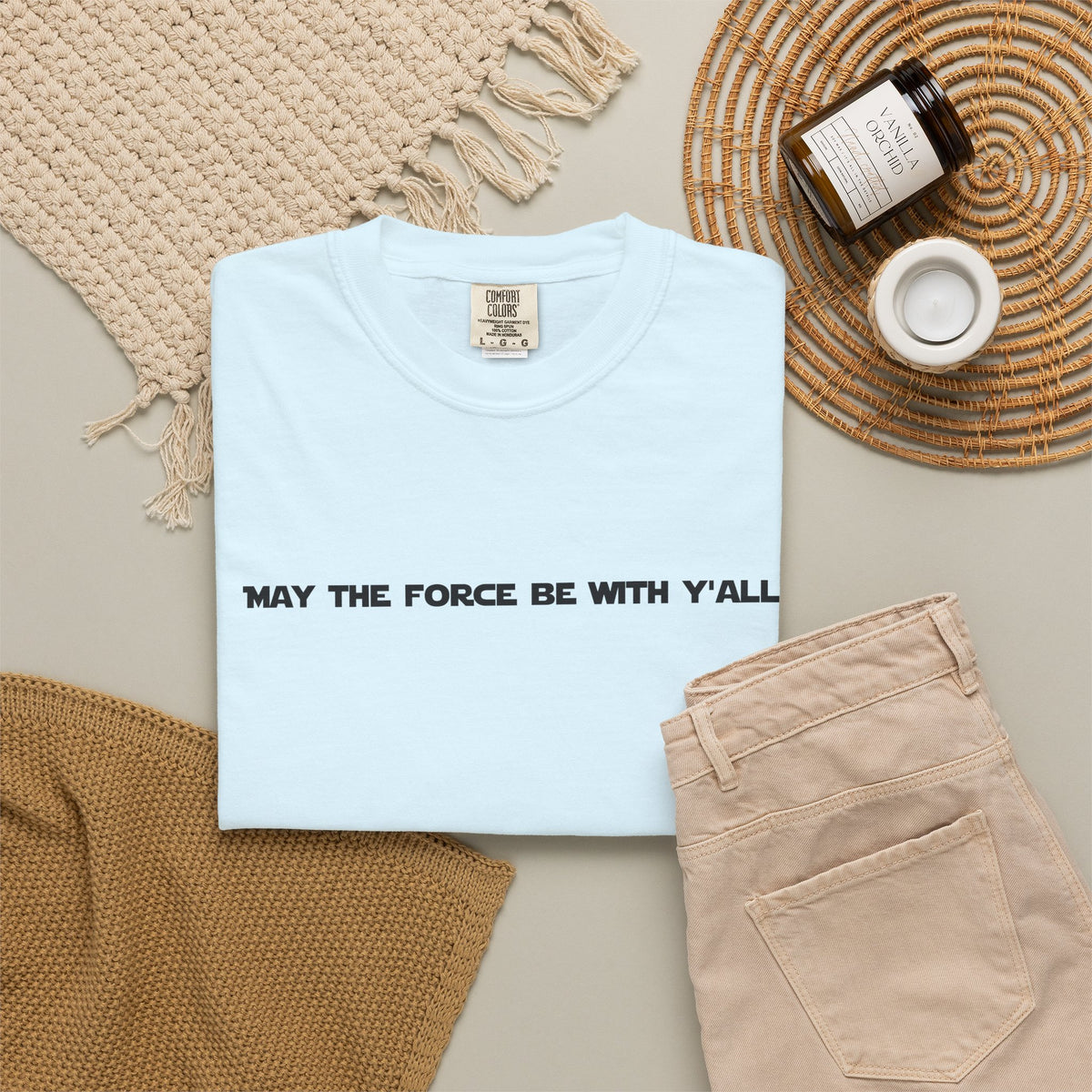 May the Force Be With Y'all Tee