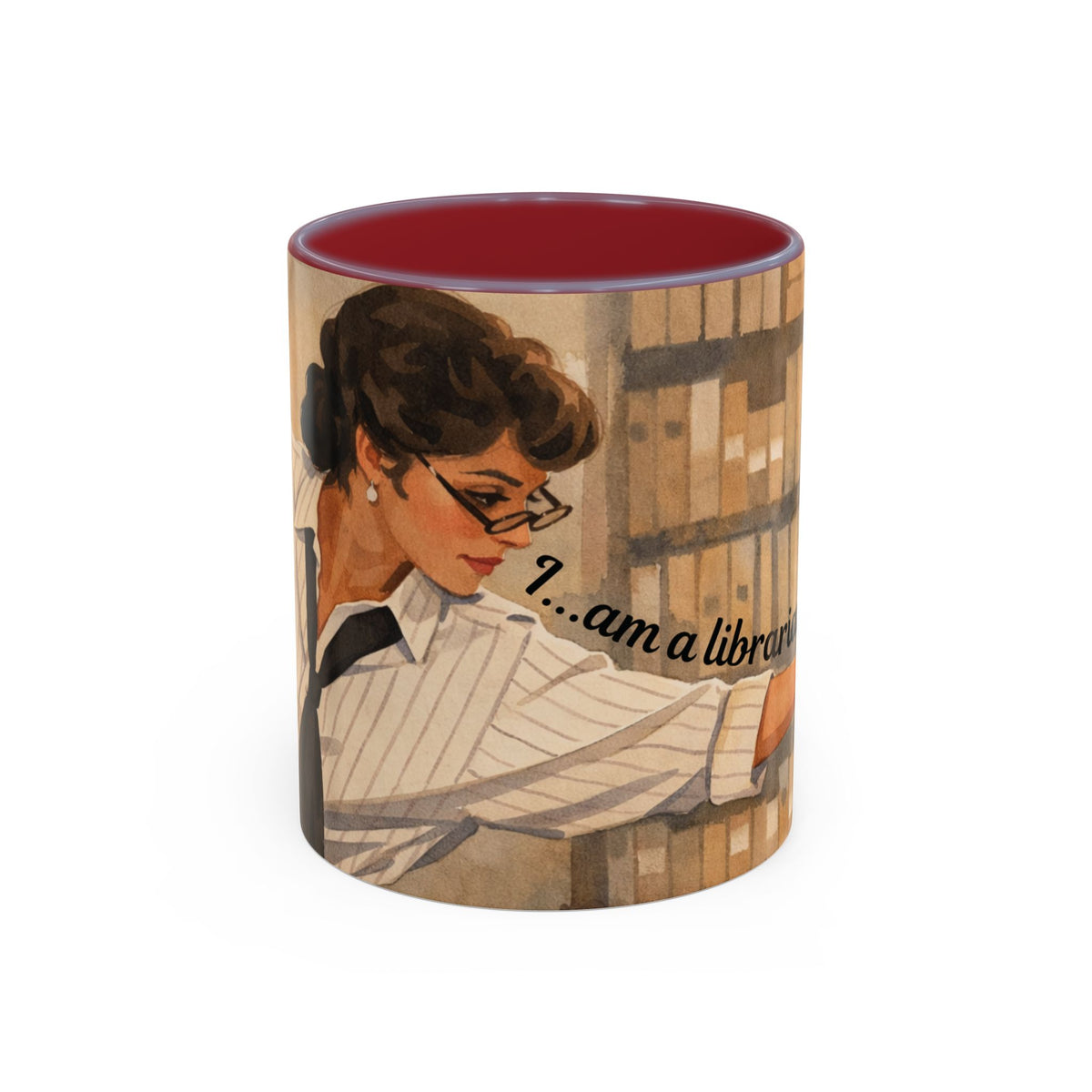 Evelyn Librarian Mug