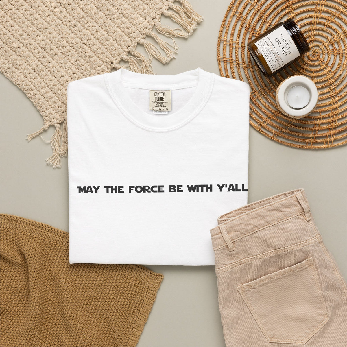 May the Force Be With Y'all Tee