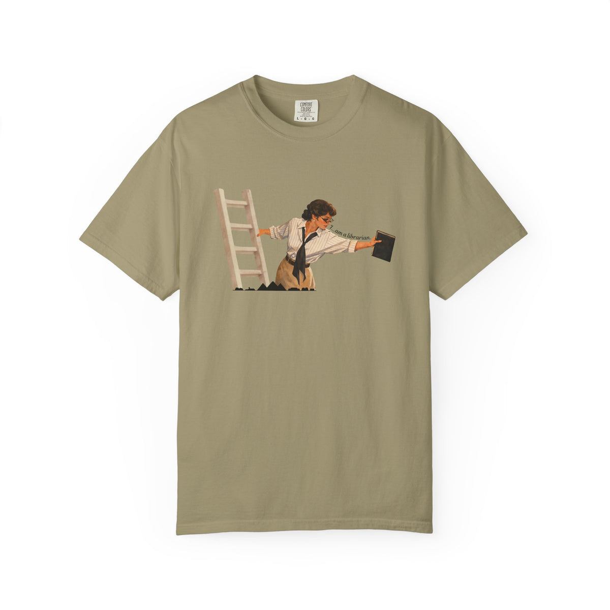 Evelyn Librarian Tee