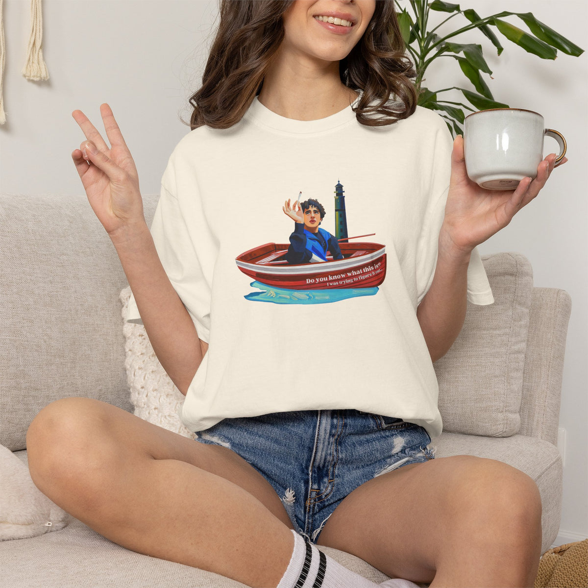 Widow's Peak Evan Tee