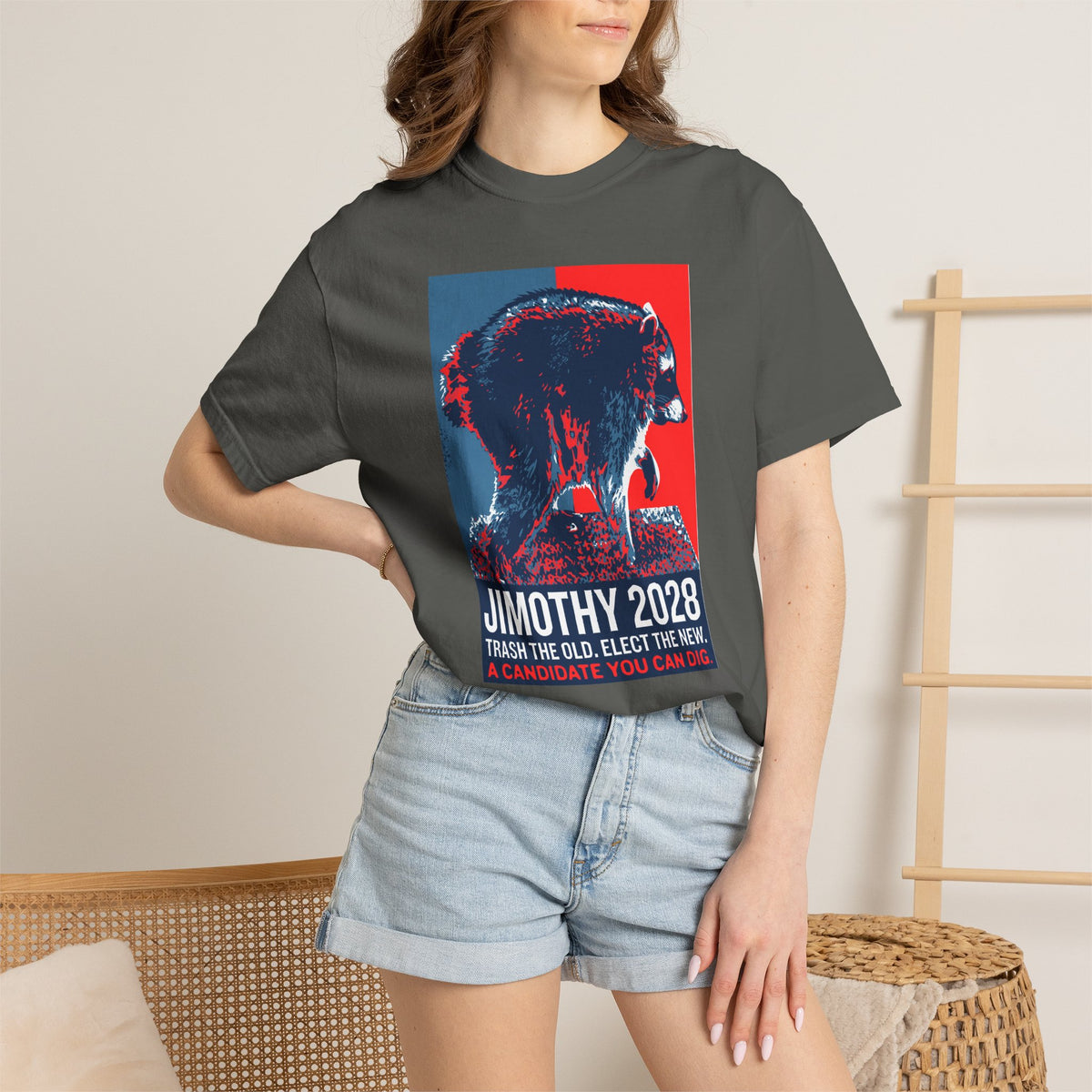 Jimothy 2028 Campaign Poster Tee