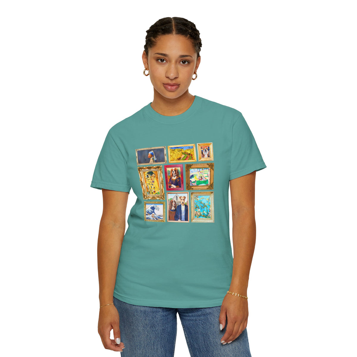 Dog Art Gallery Tee