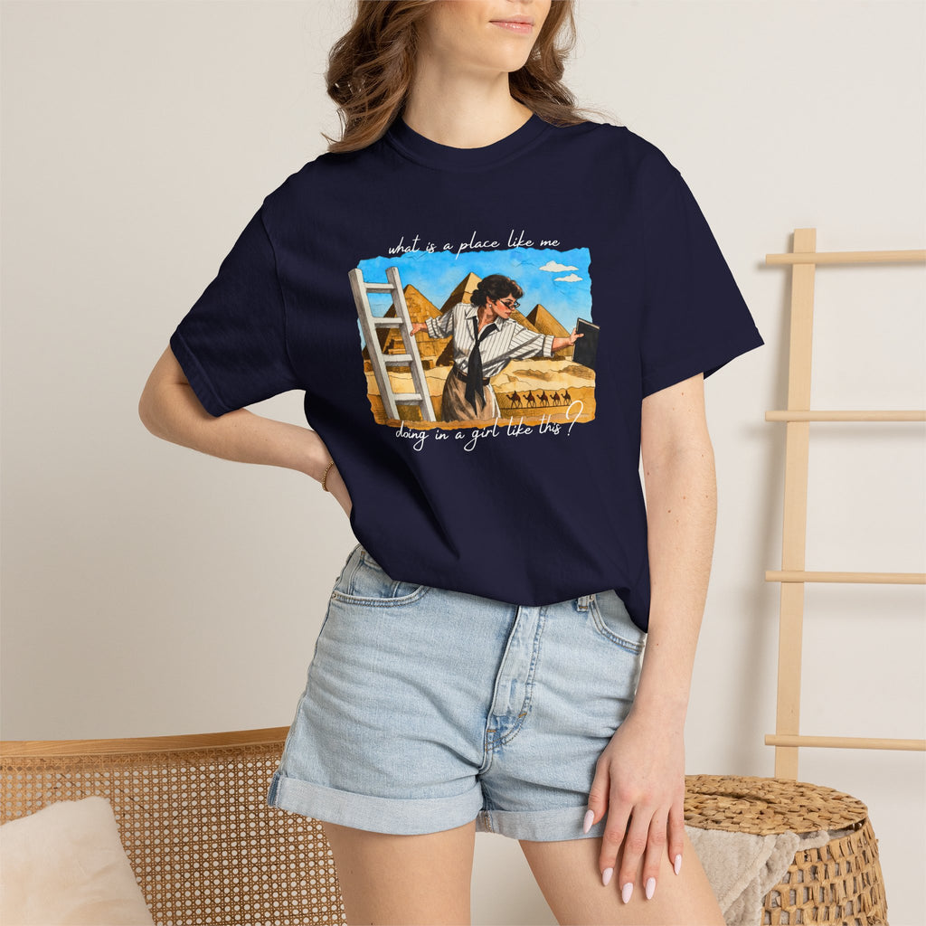 Evelyn Librarian Tee