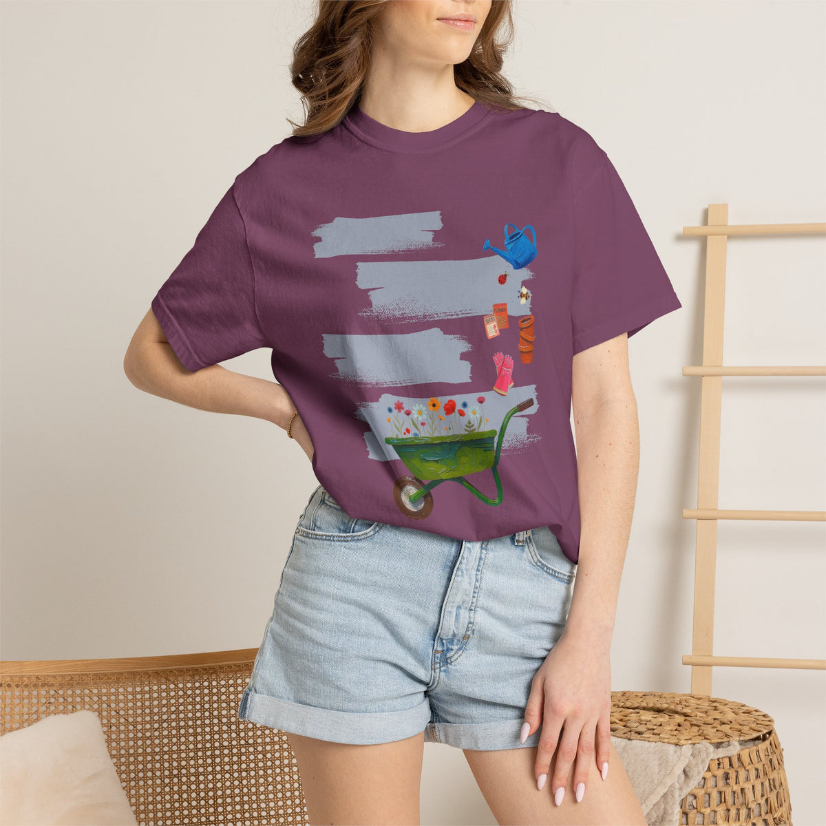 Floral Gardening Tee