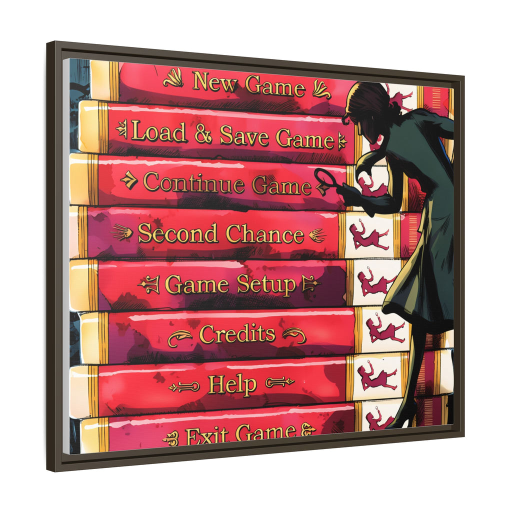 Detective Framed Canvas