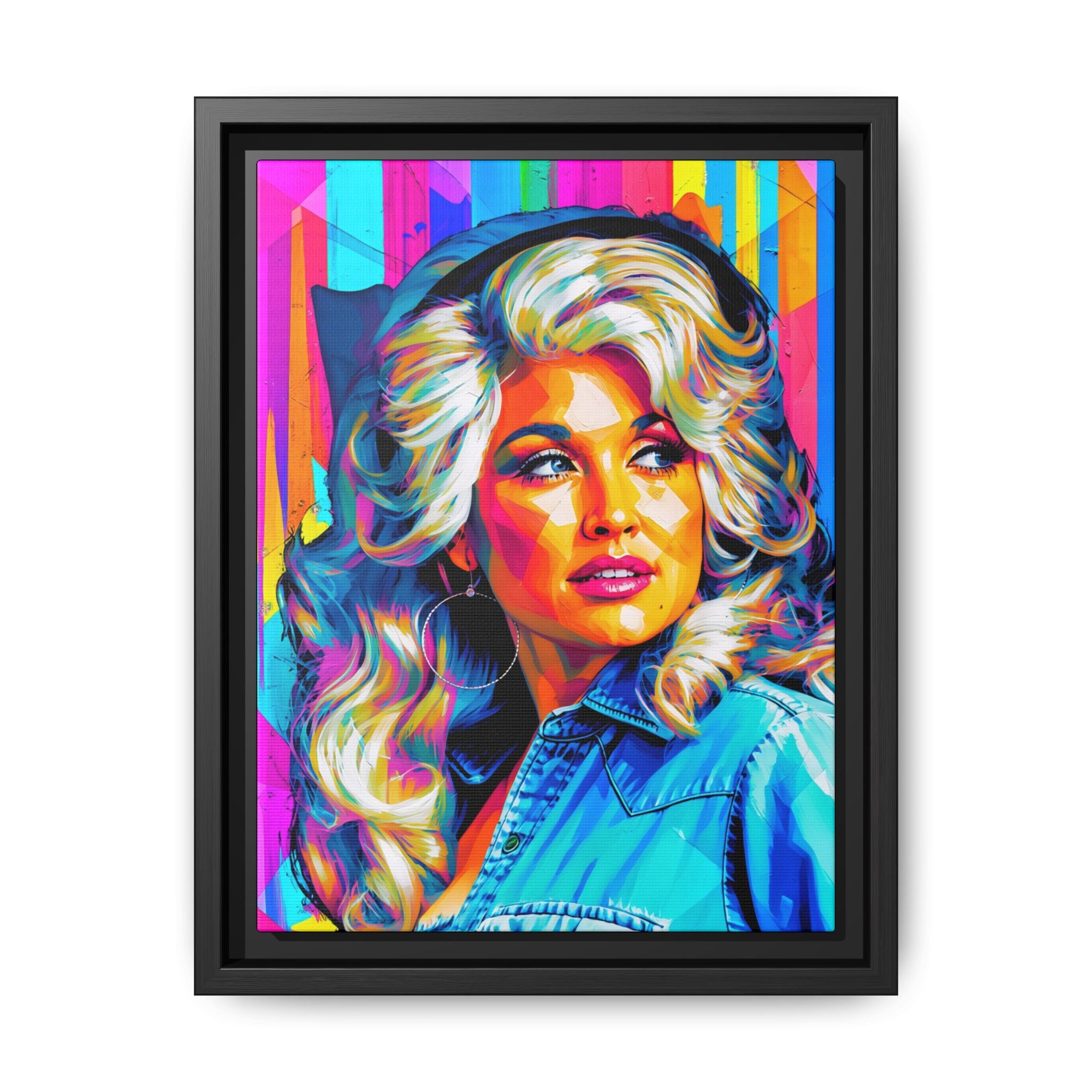 Queen of Country Framed Canvas