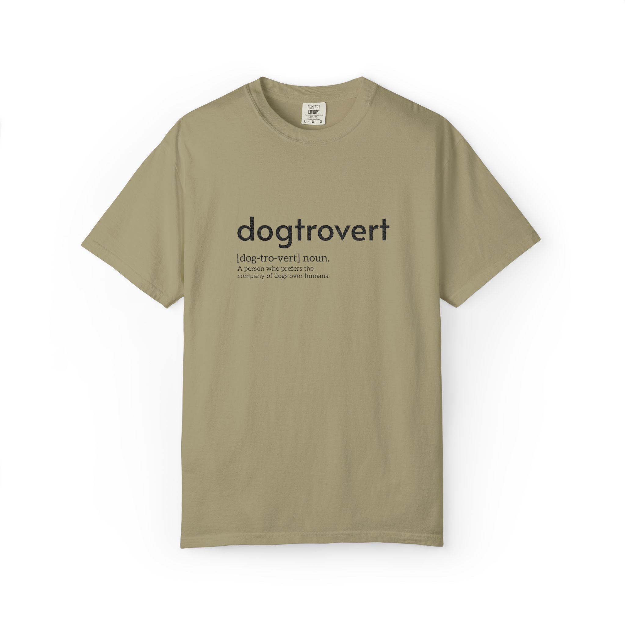 Dog-tro-vert Embroidered T-Shirt
