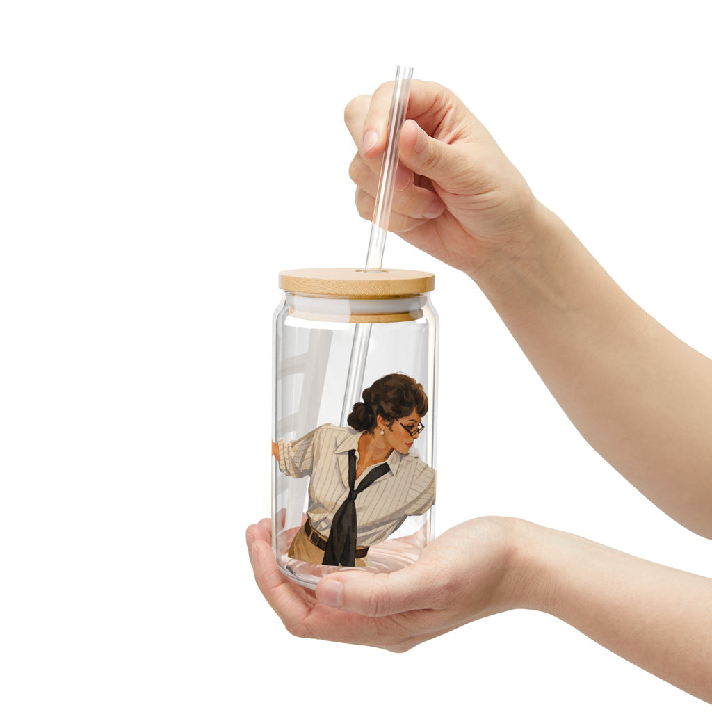 Evelyn Librarian Sipper Glass