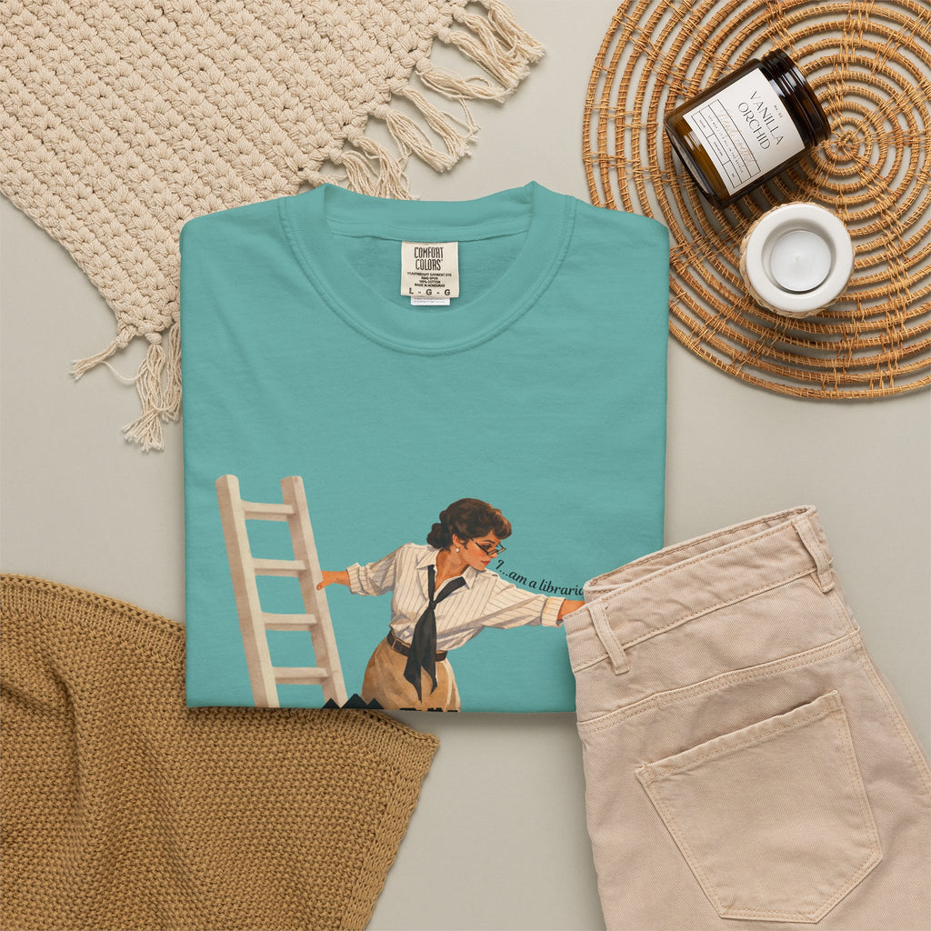 Evelyn Librarian Tee