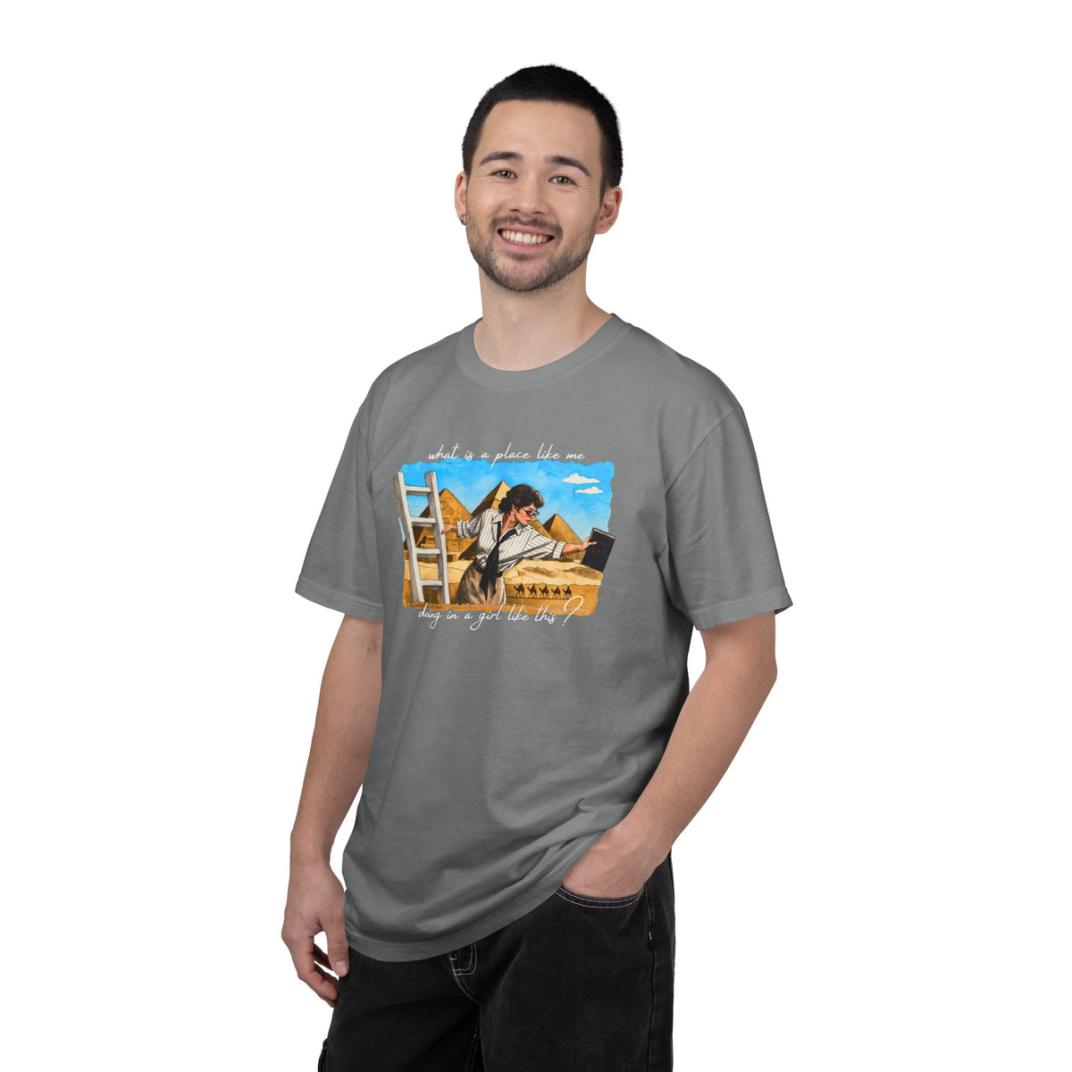 Evelyn Librarian Tee