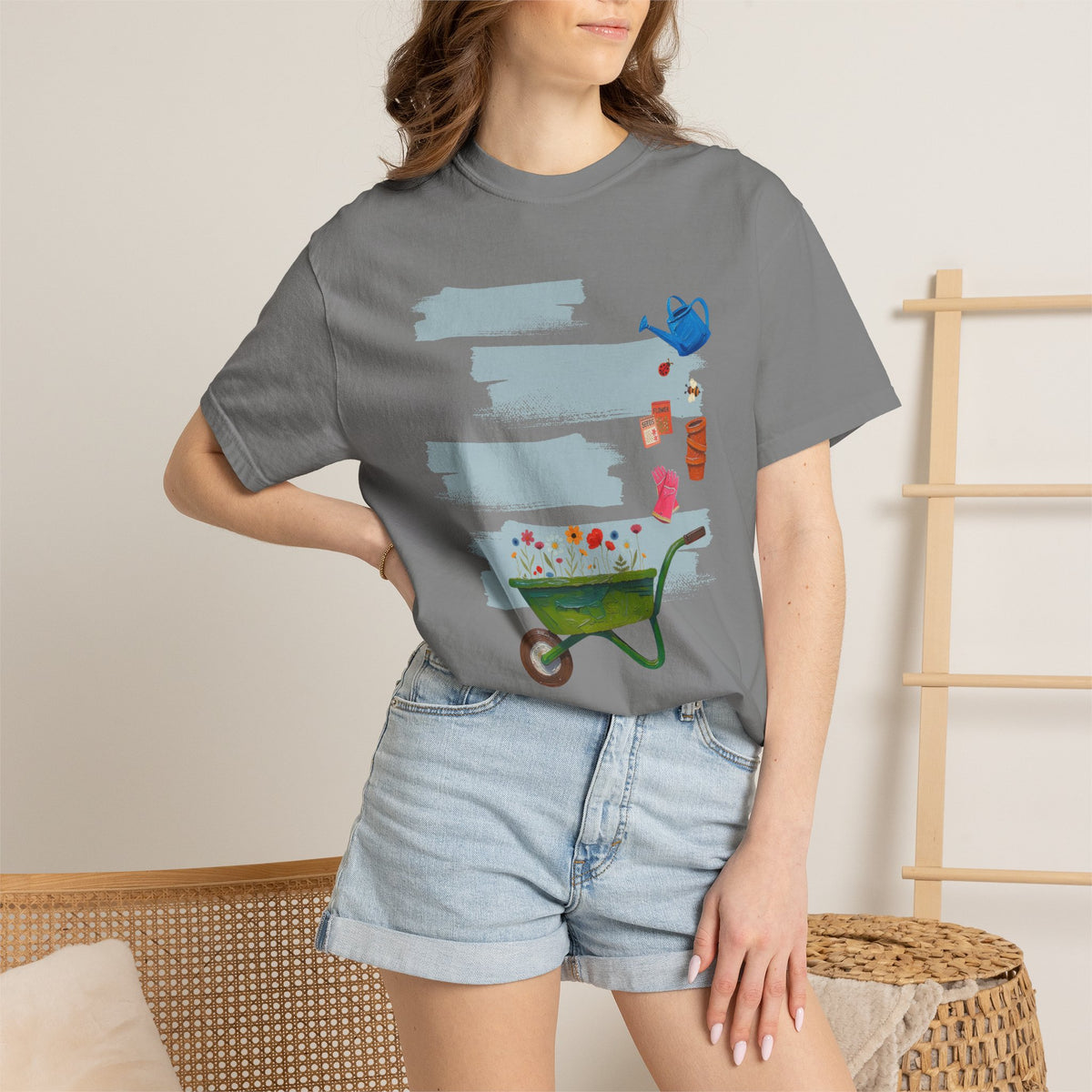 Floral Gardening Tee