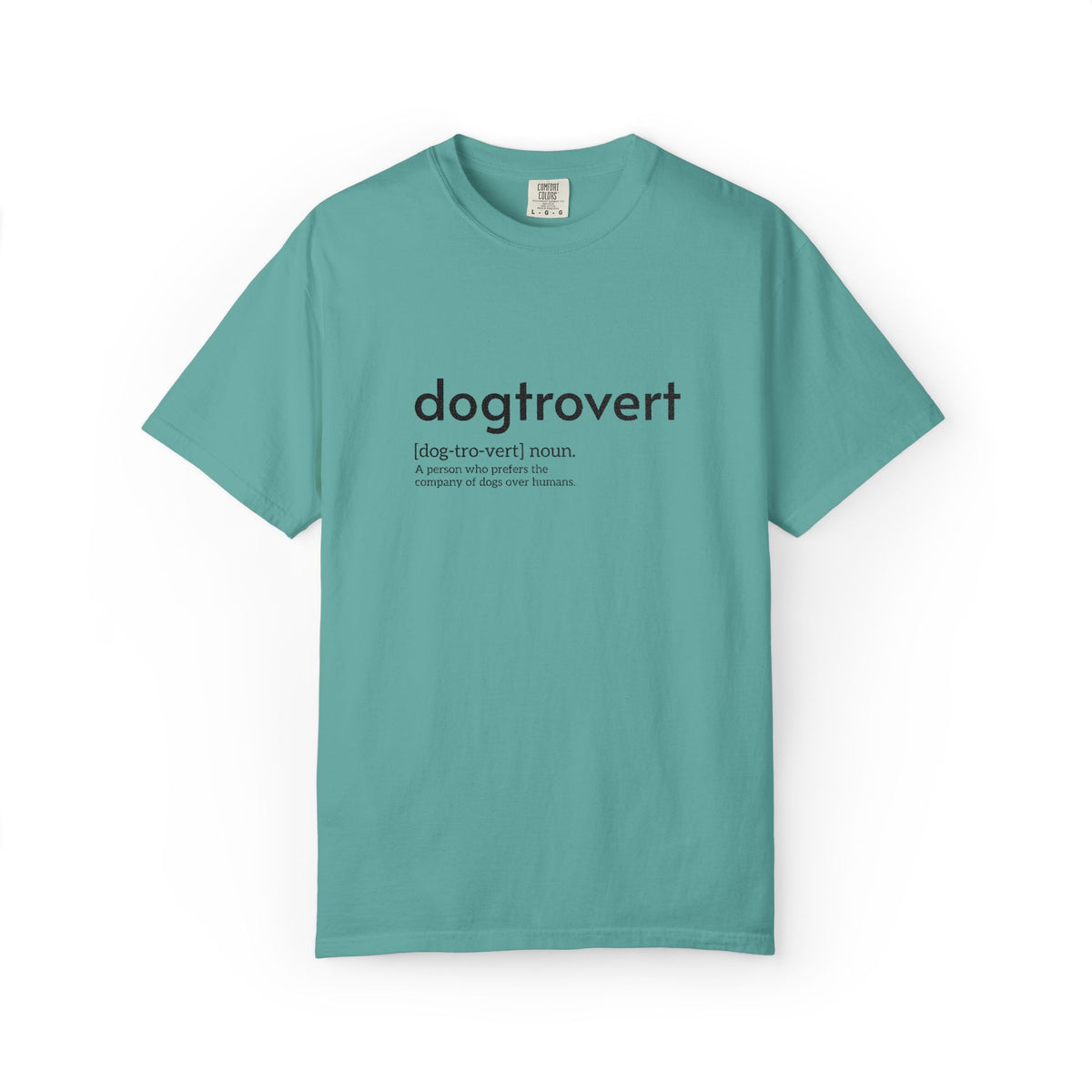 Dog-tro-vert Embroidered Tee