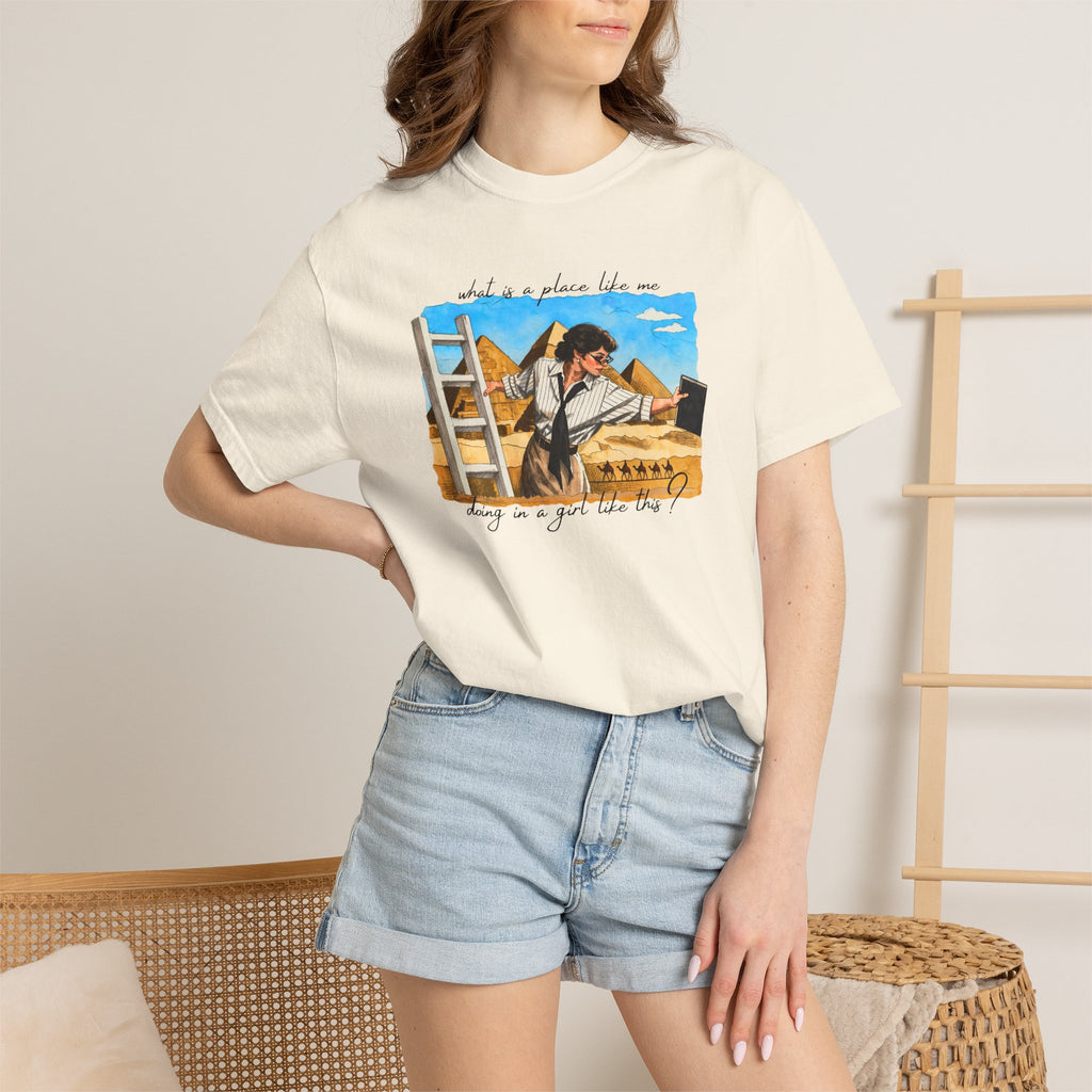 Evelyn Librarian Tee