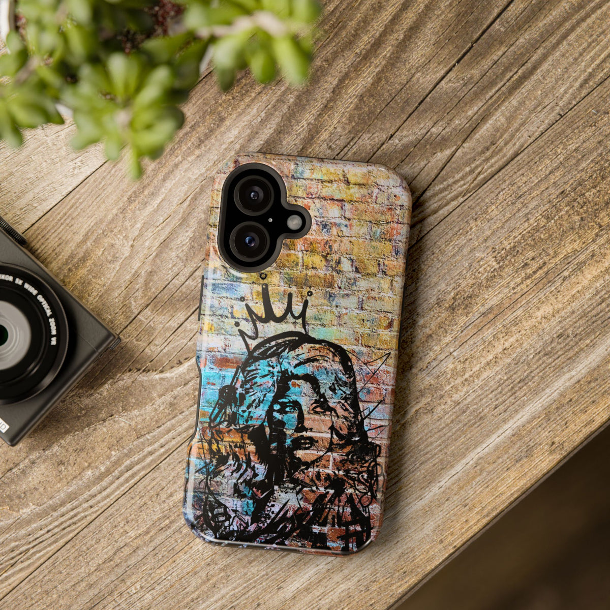 Queen of Country Graffiti Phone Case