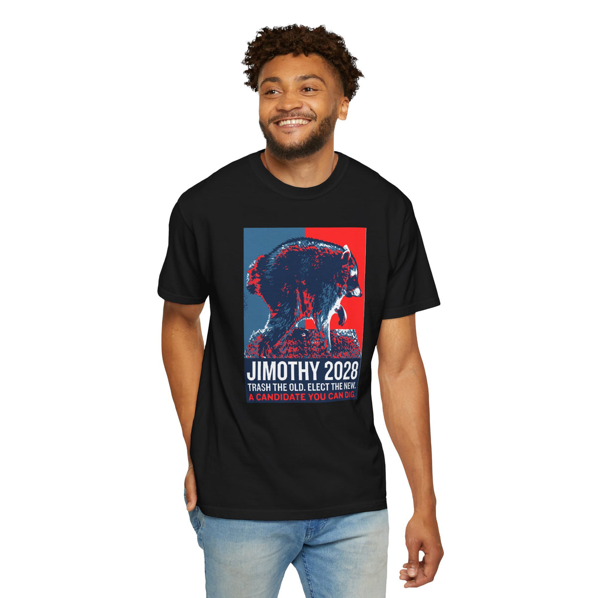 Jimothy 2028 Campaign Poster Tee