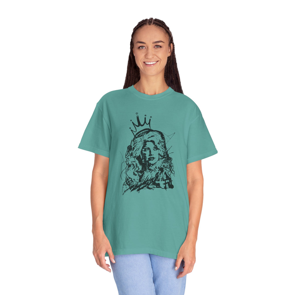 Queen of Country Graffiti Tee