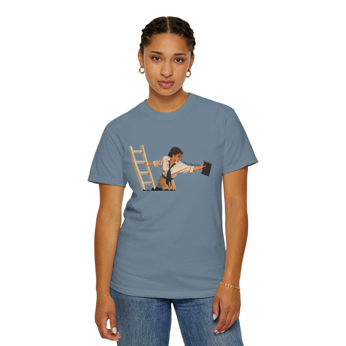 Evelyn Librarian Tee
