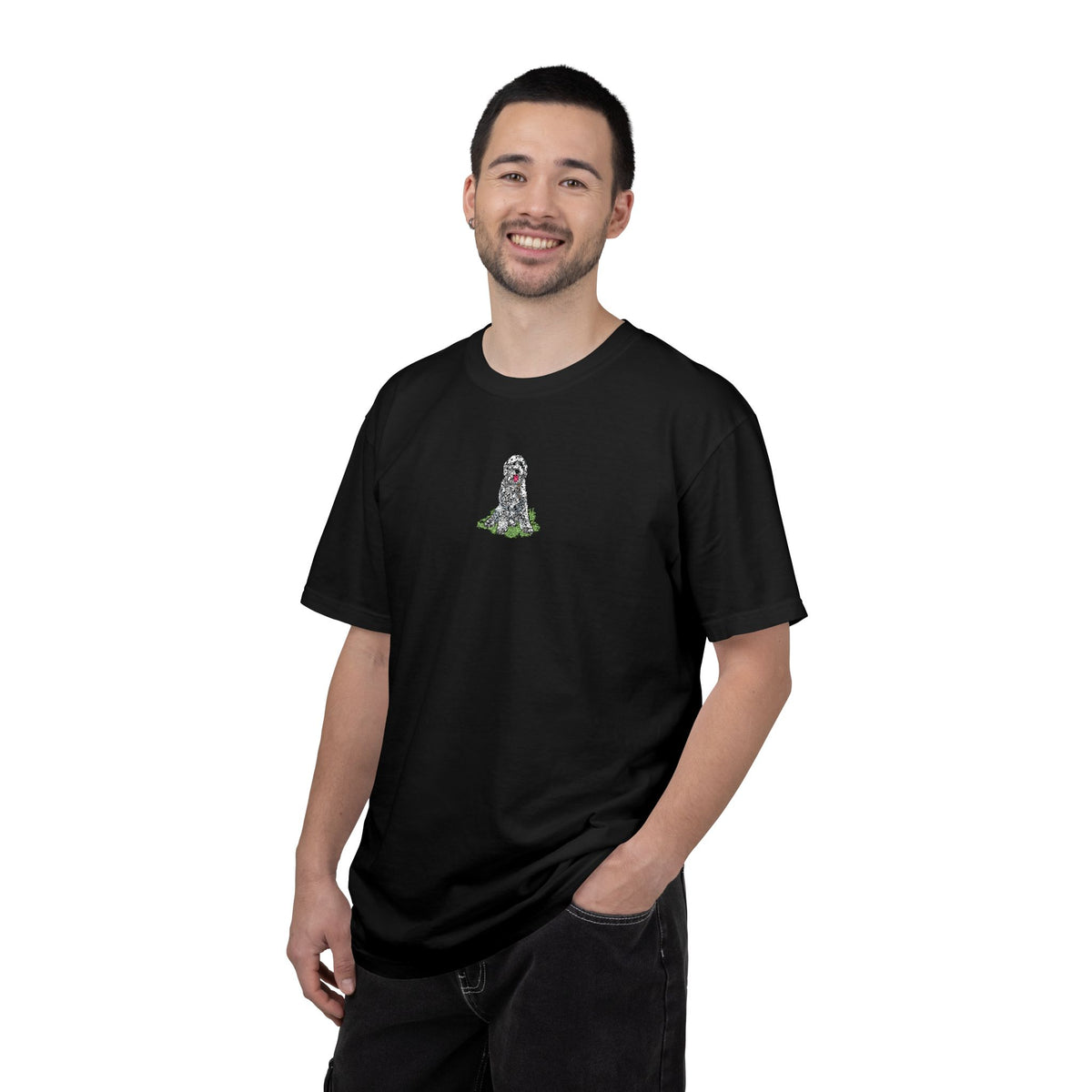 Sheepadoodle Embroidered Tee