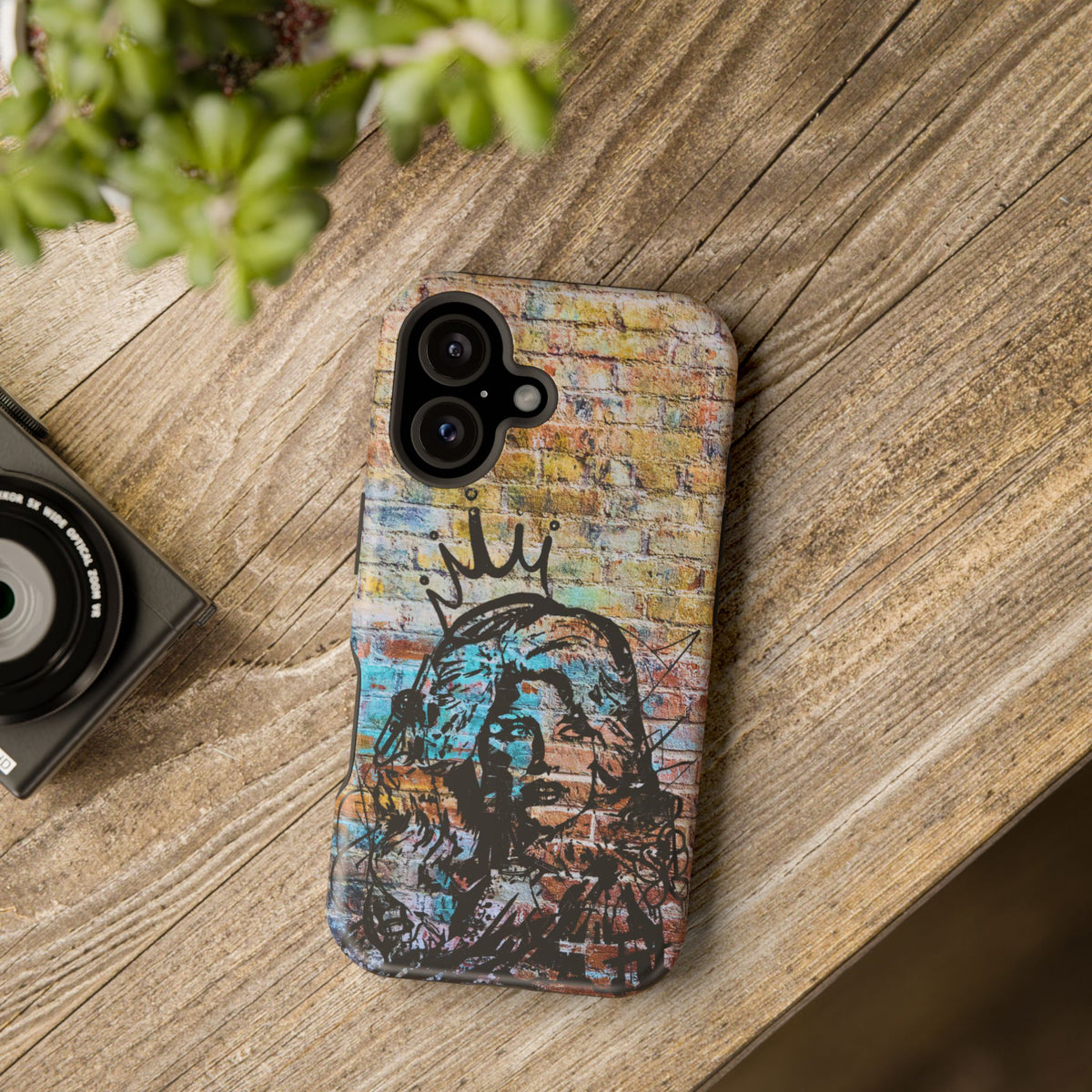 Queen of Country Graffiti Phone Case