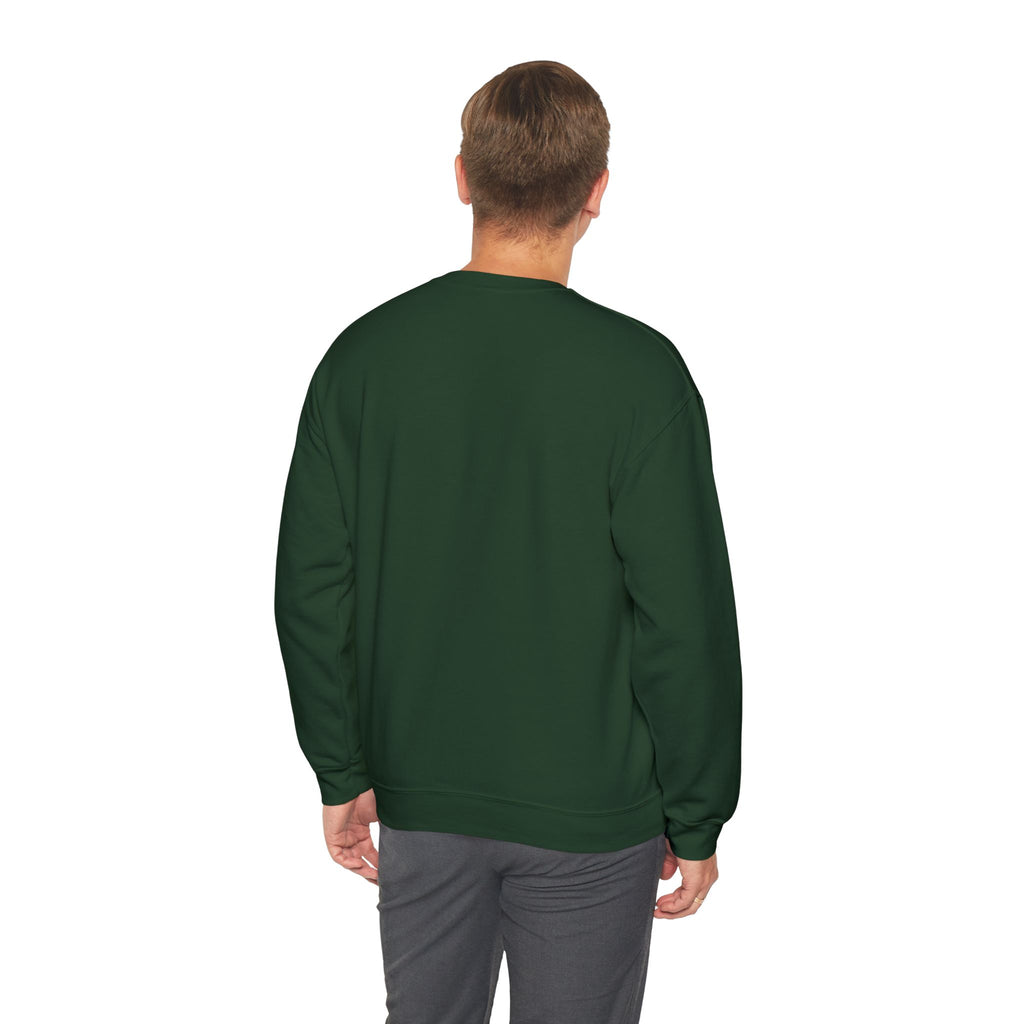 Embroidered Dog Crewneck Sweatshirt