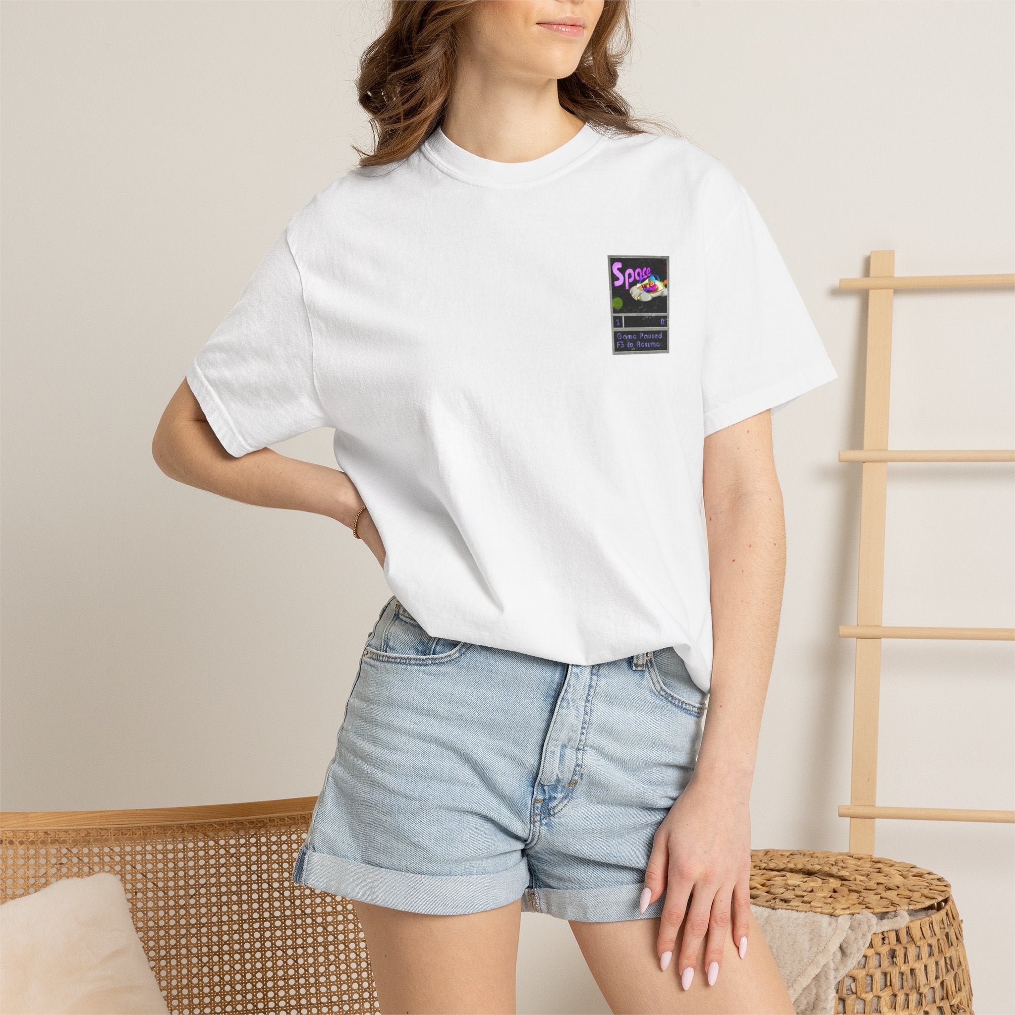 Retro Space Pinball Tee