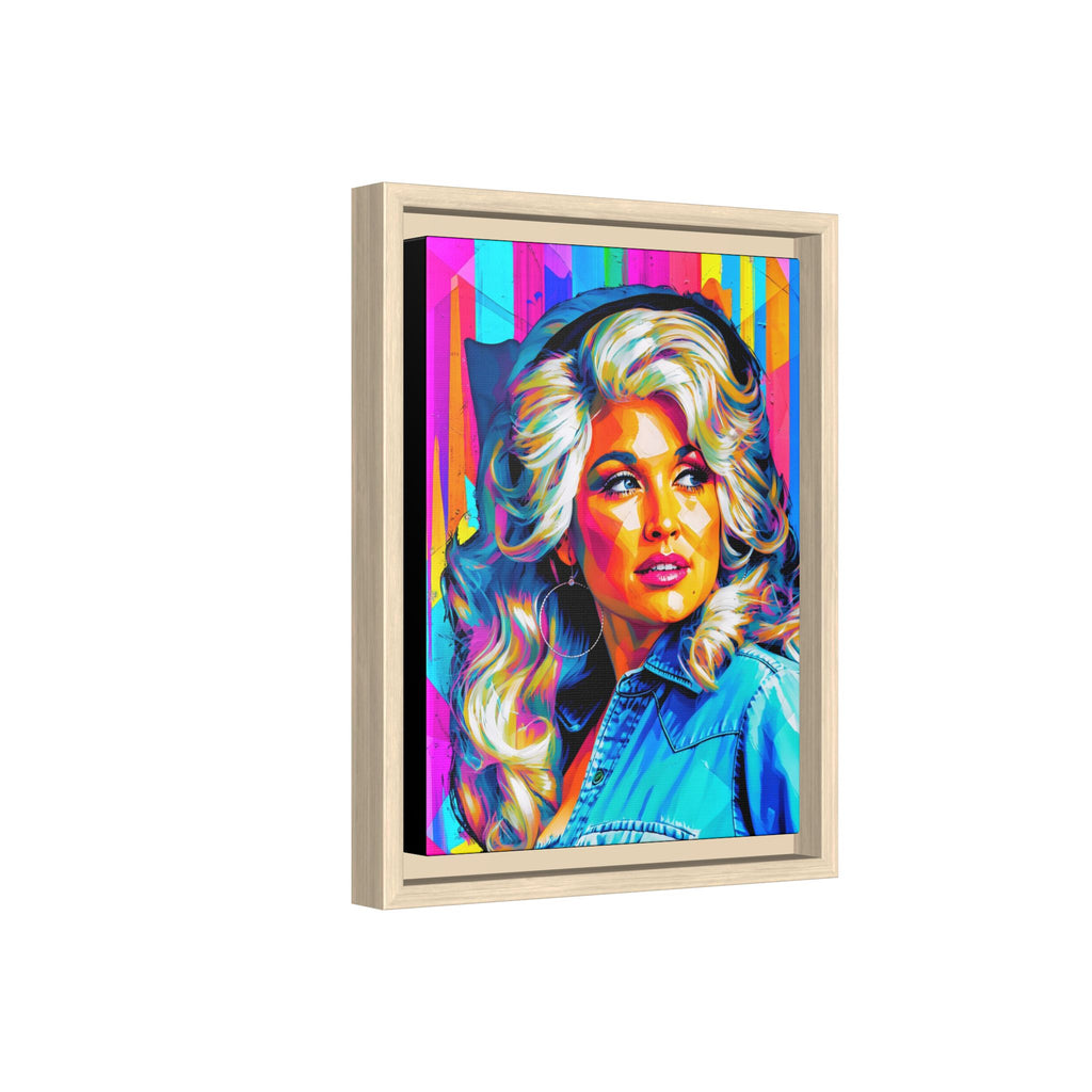 Queen of Country Framed Canvas