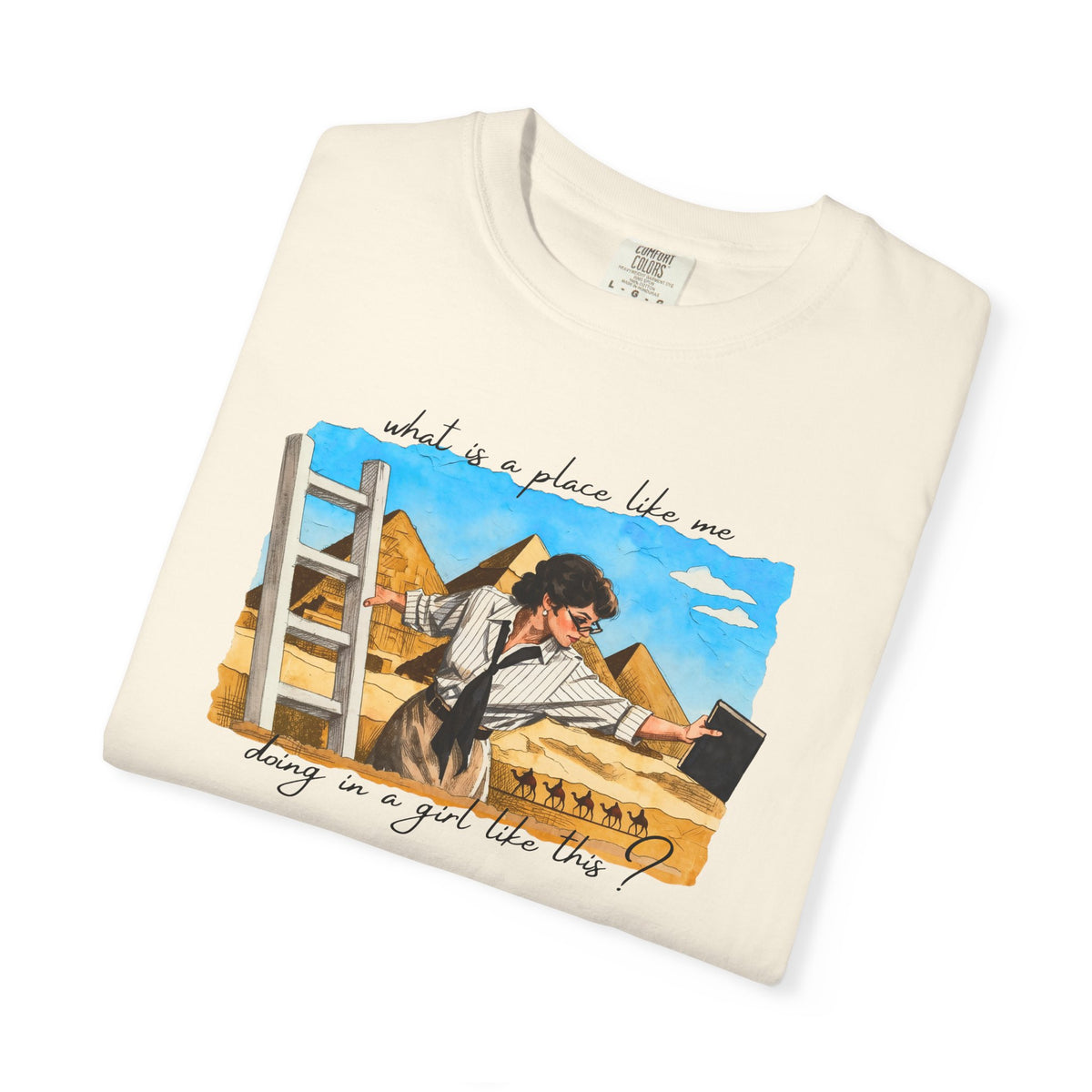 Evelyn Librarian Tee