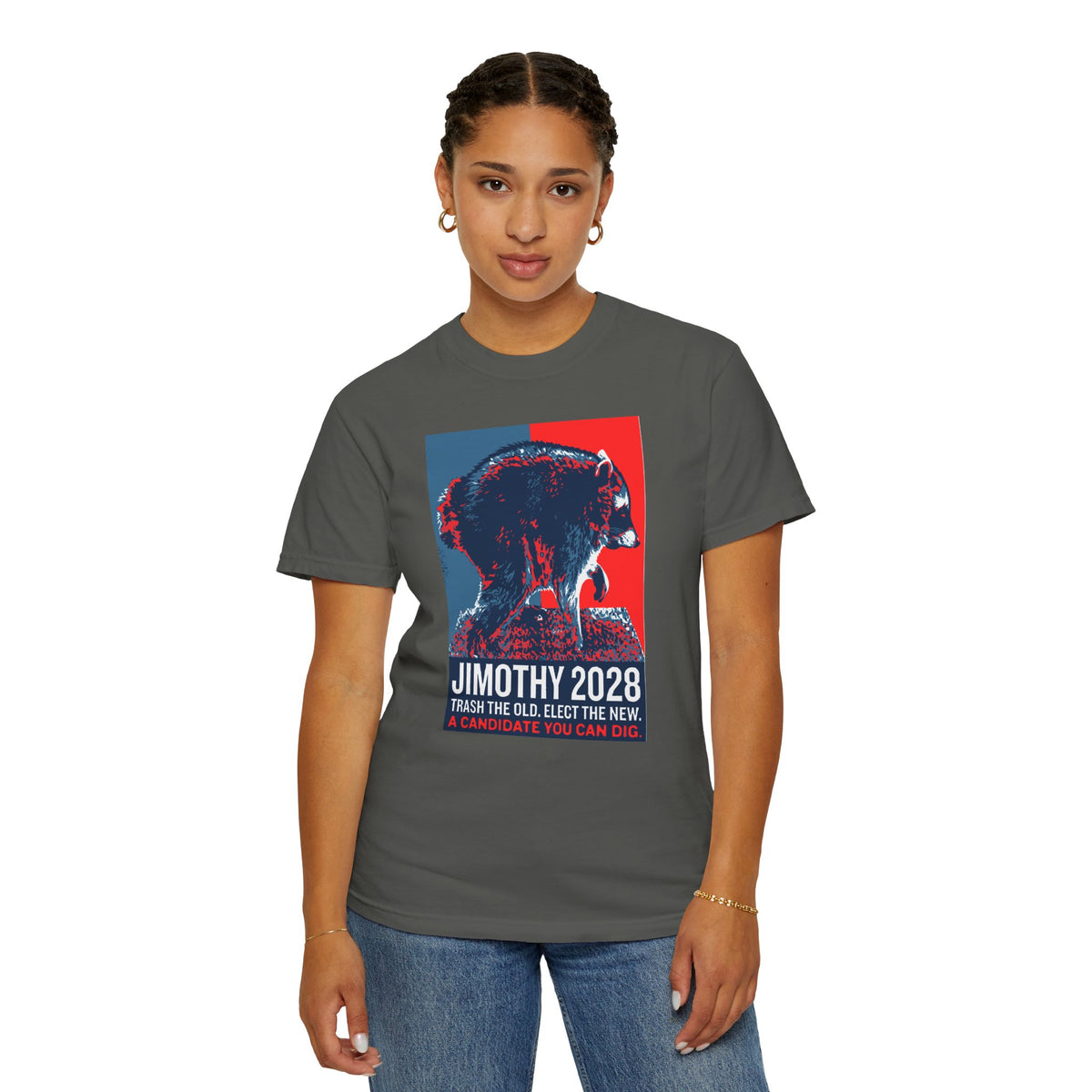 Jimothy 2028 Campaign Poster Tee