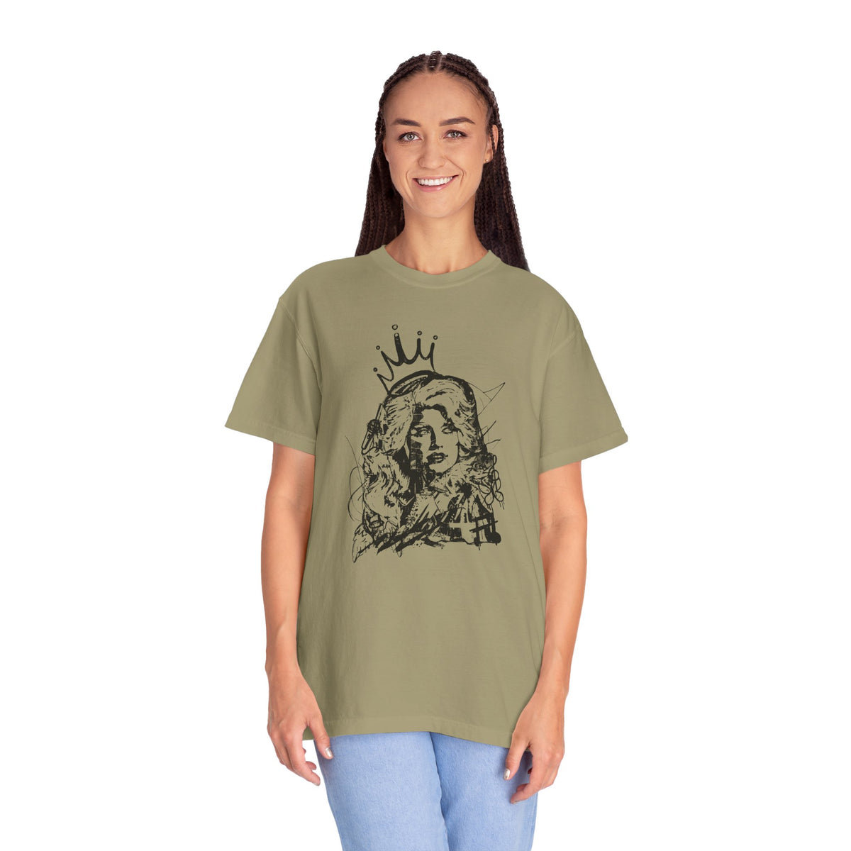 Queen of Country Graffiti Tee