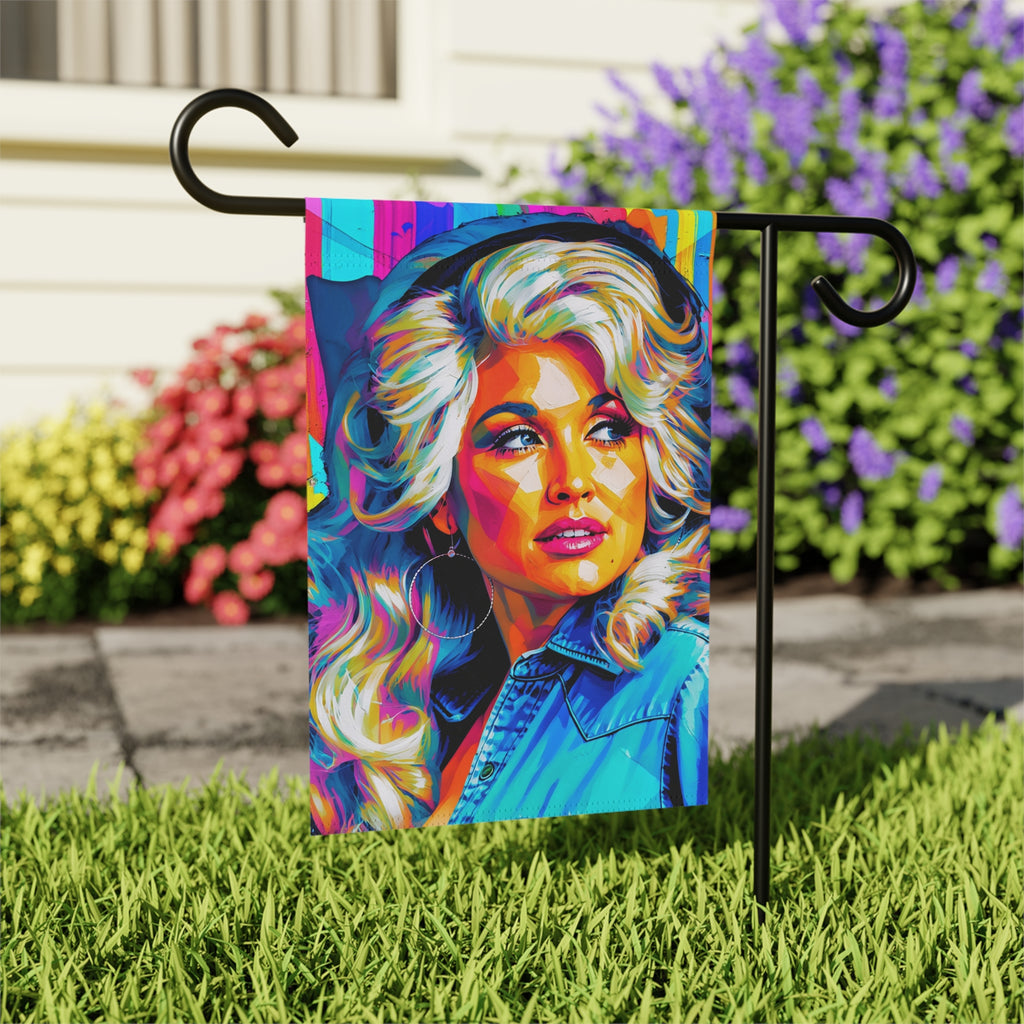 Queen of Country Garden Flag