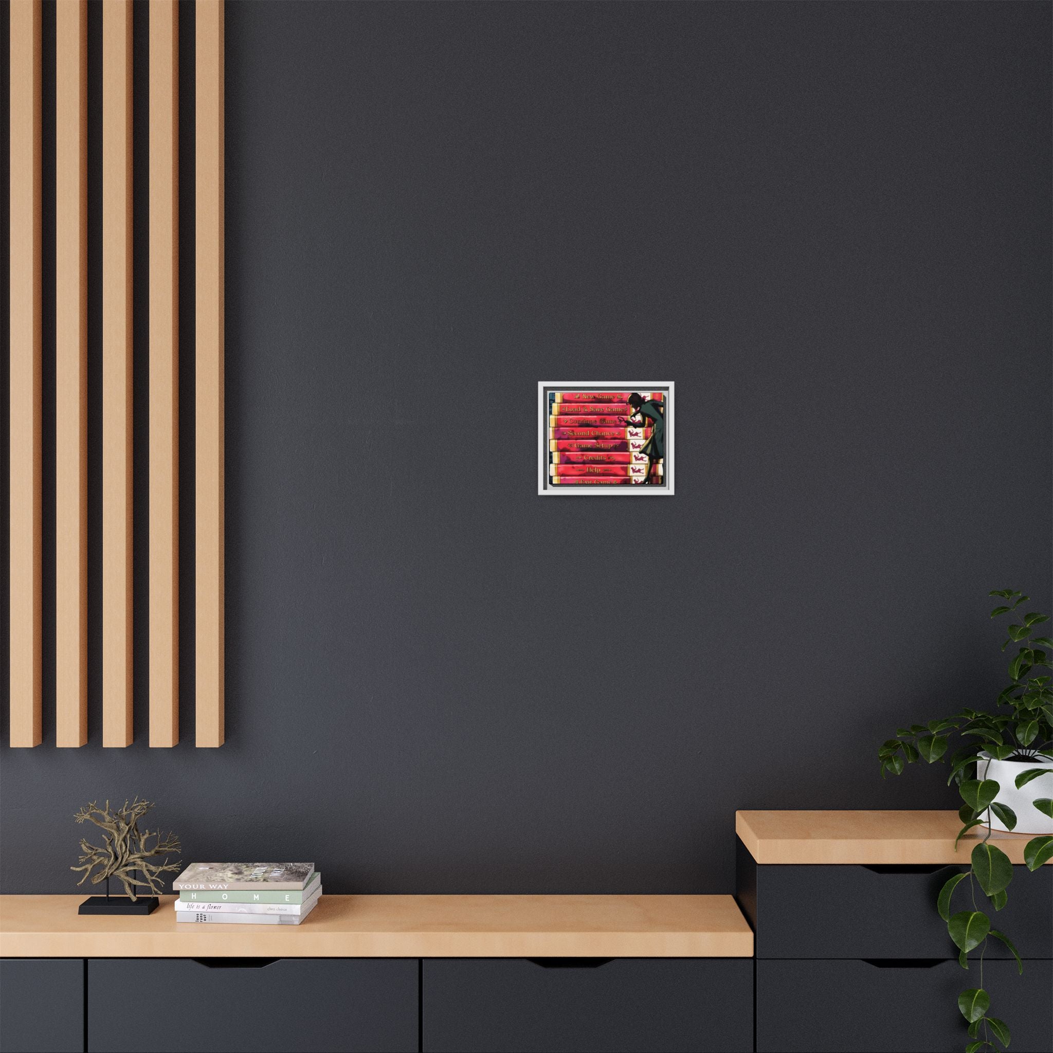Detective Framed Canvas