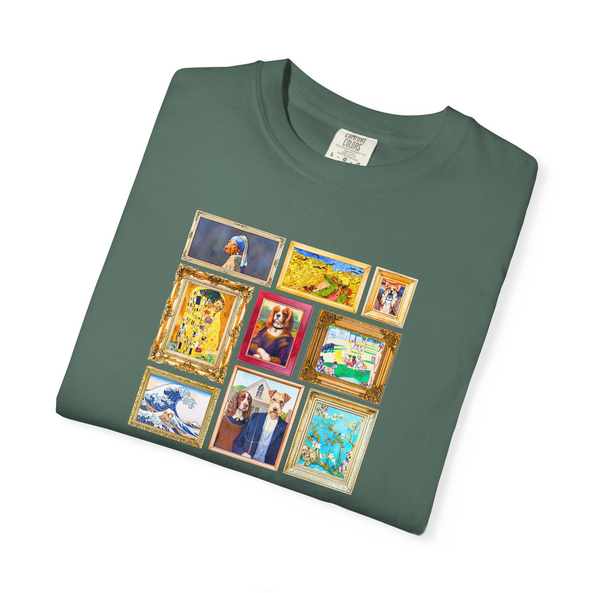 Dog Art Gallery Tee