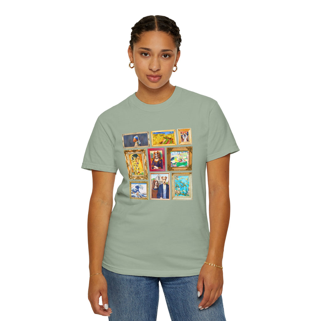 Dog Art Gallery Tee
