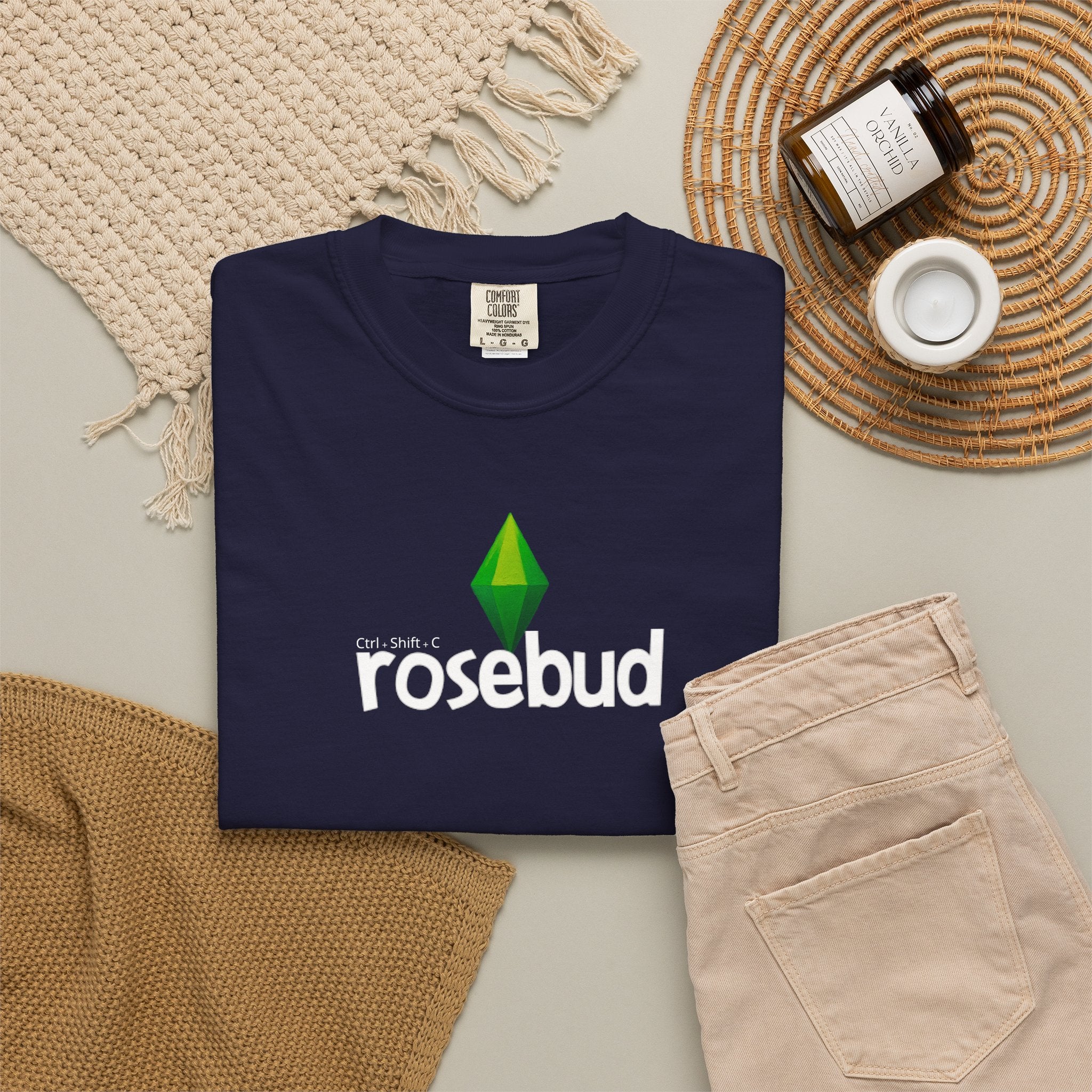 Rosebud Gamer Tee