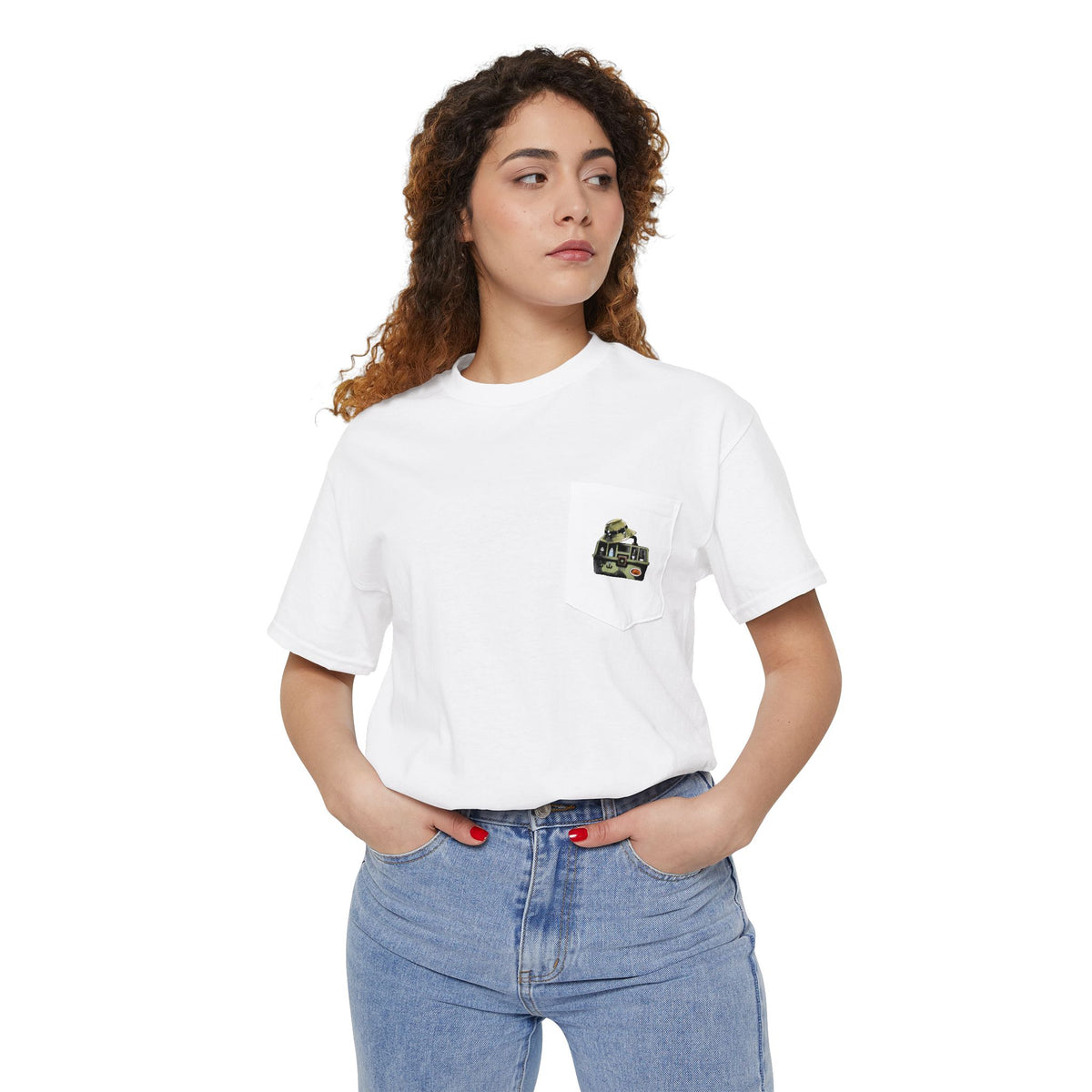 Coastal Fishing Pocket Tee
