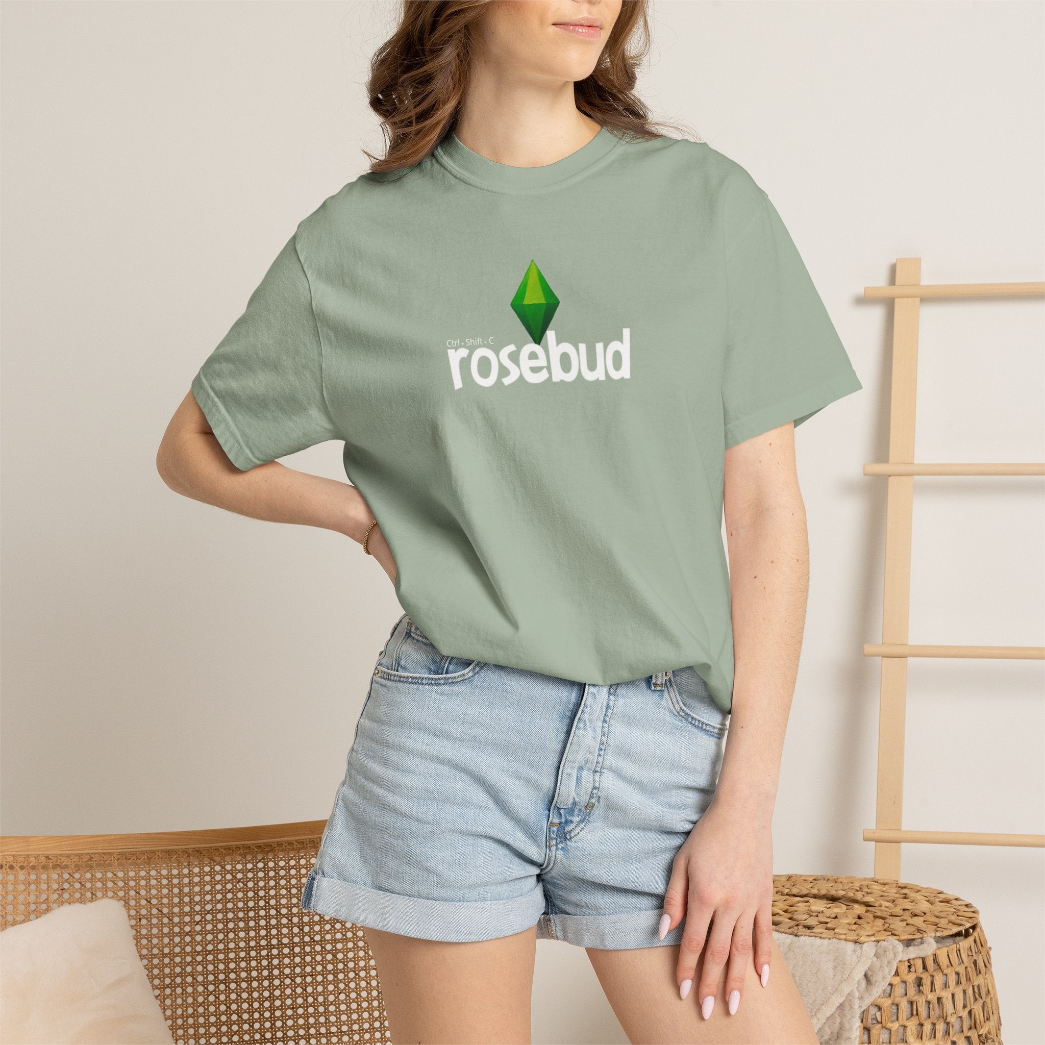 Rosebud Gamer Tee