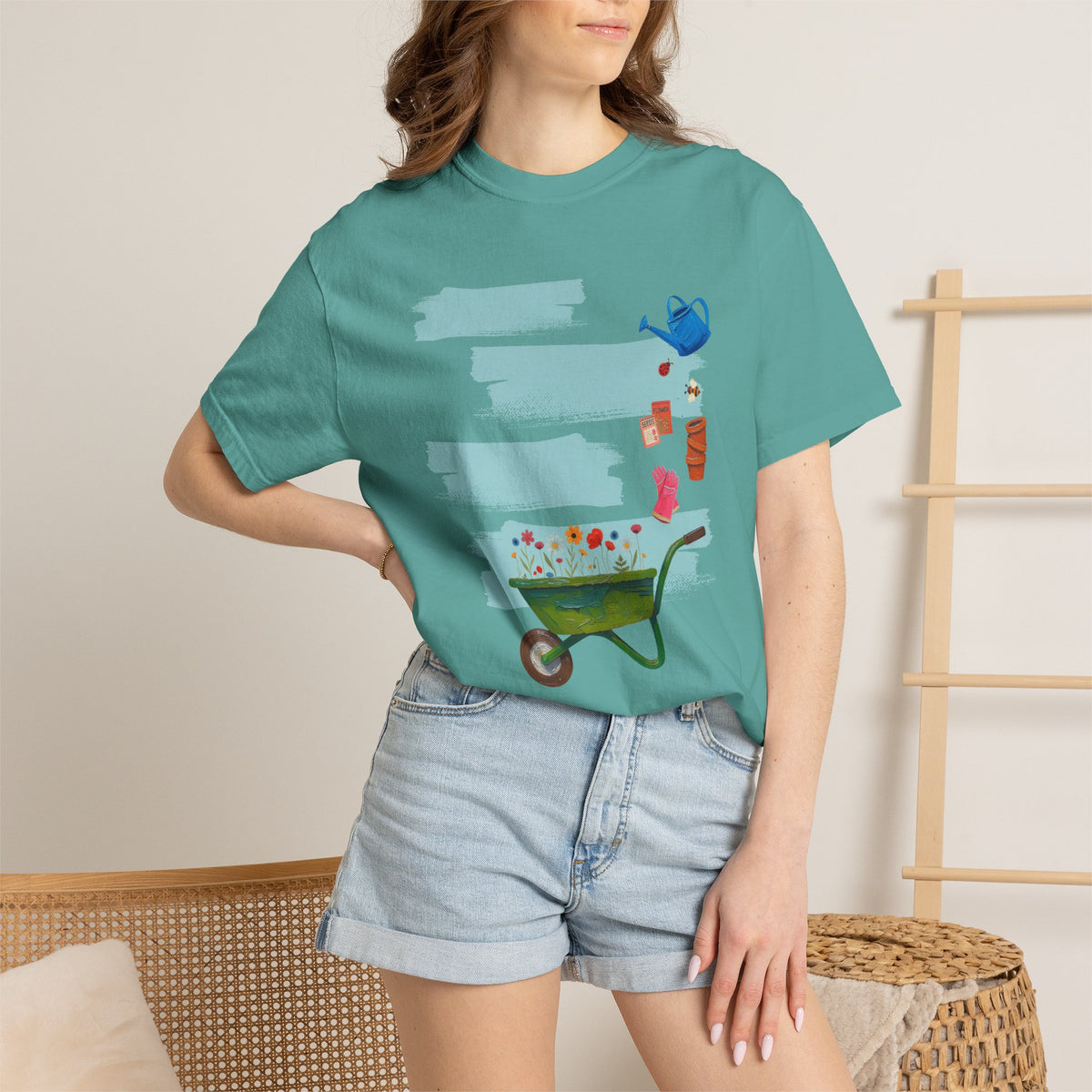 Floral Gardening Tee