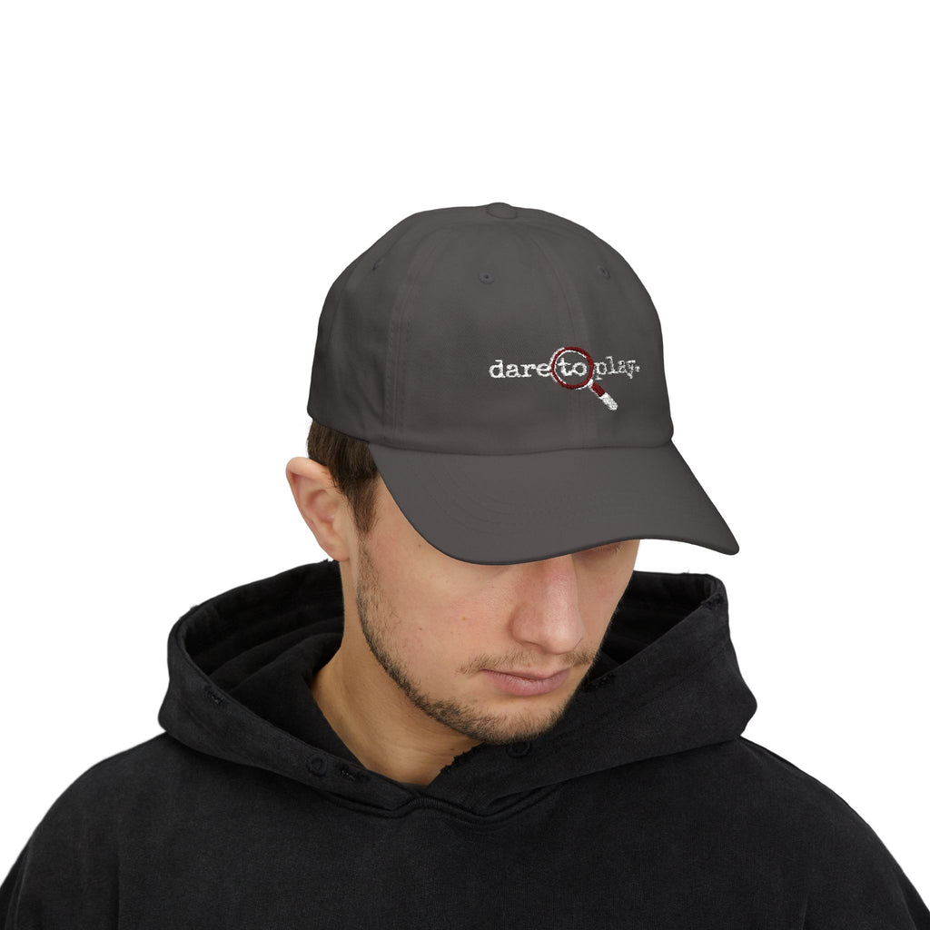 Embroidered Detective Hat
