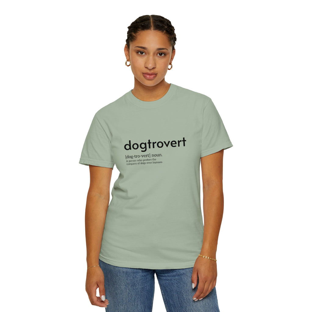 Dog-tro-vert Embroidered T-Shirt