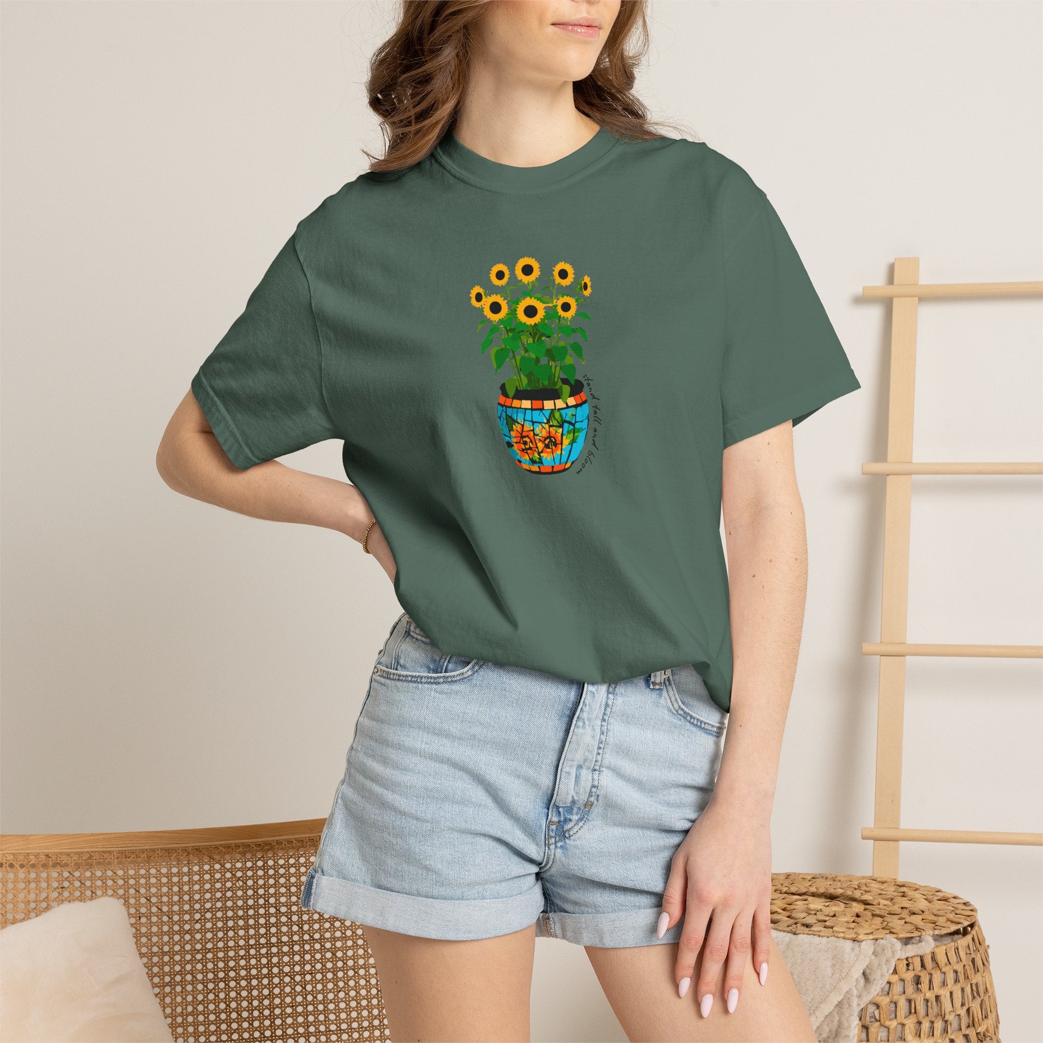 Sunflower Blooming Tee