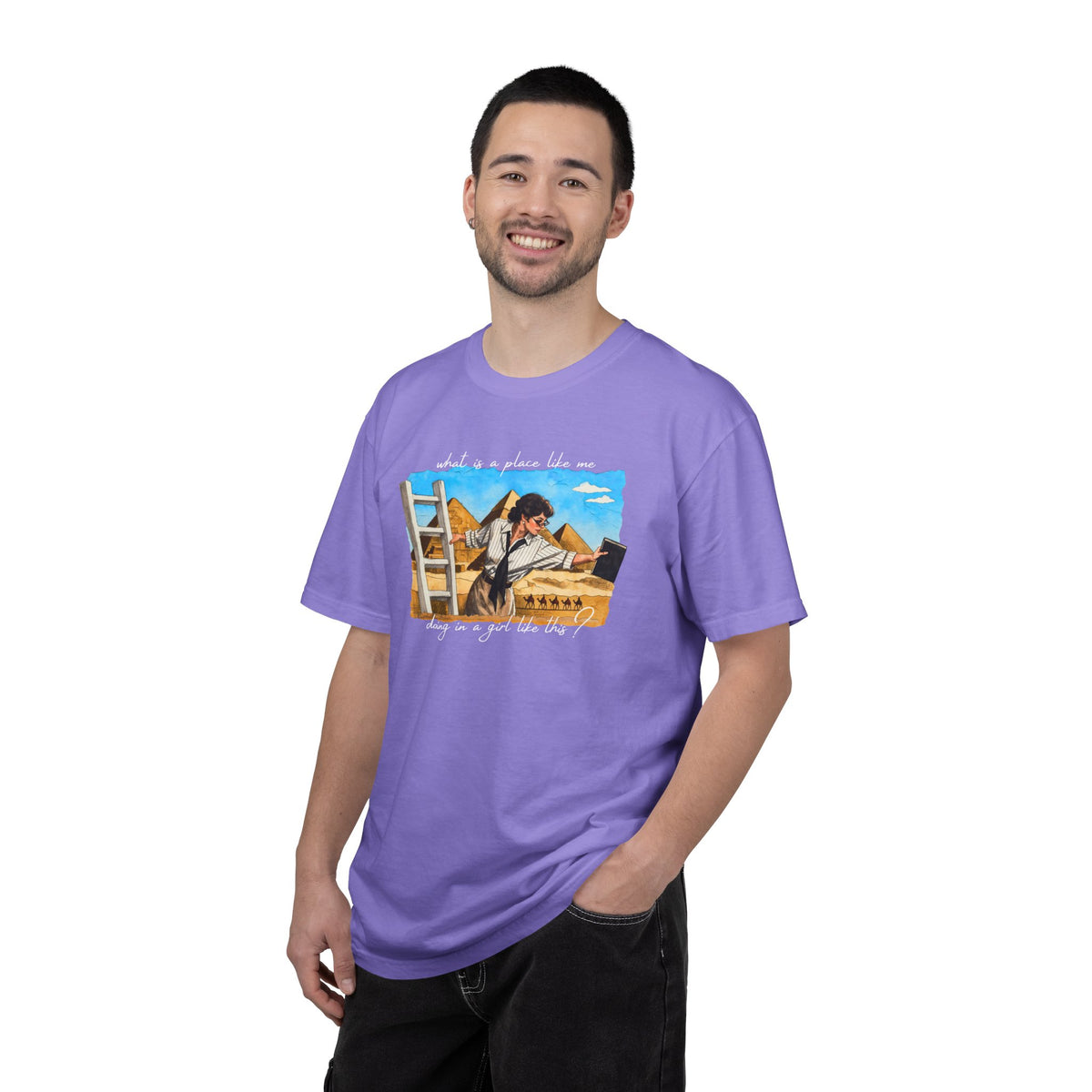 Evelyn Librarian Tee
