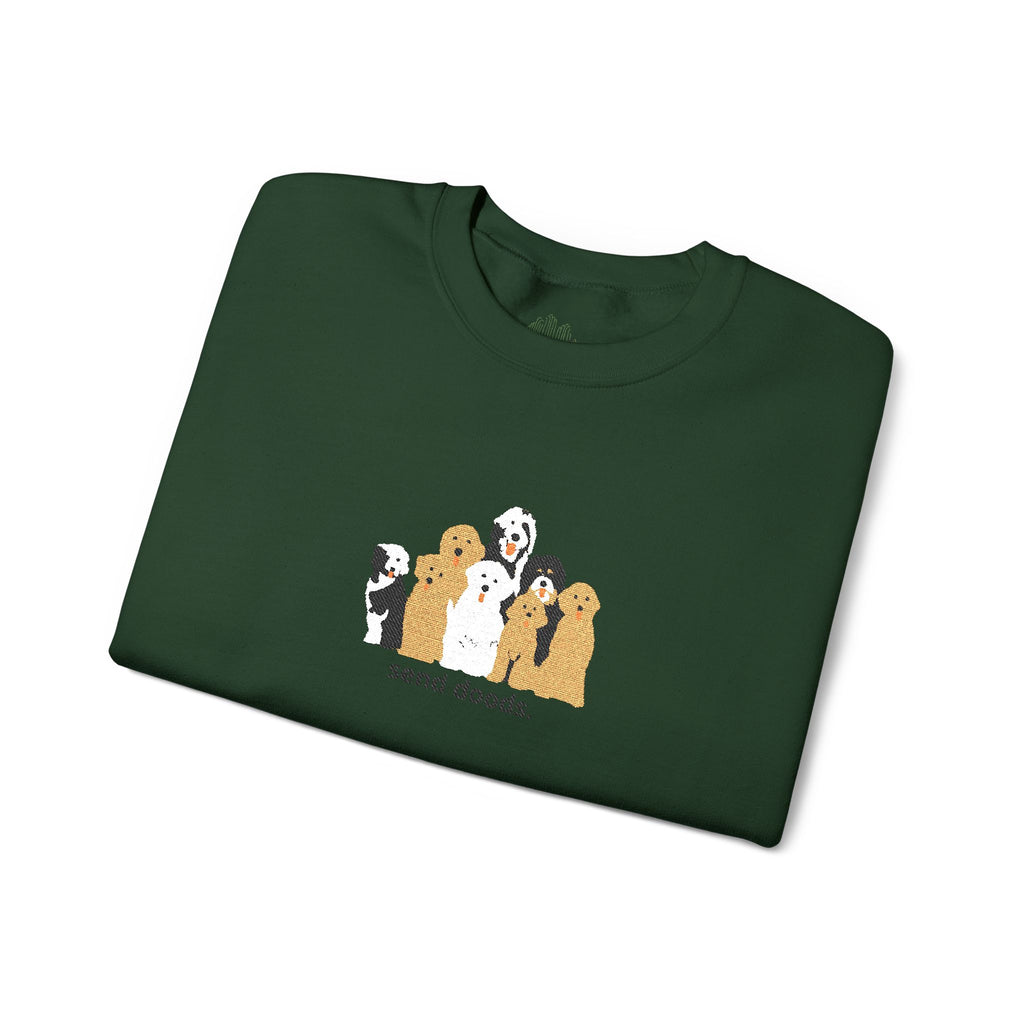 Embroidered Send Doods Crewneck Sweatshirt