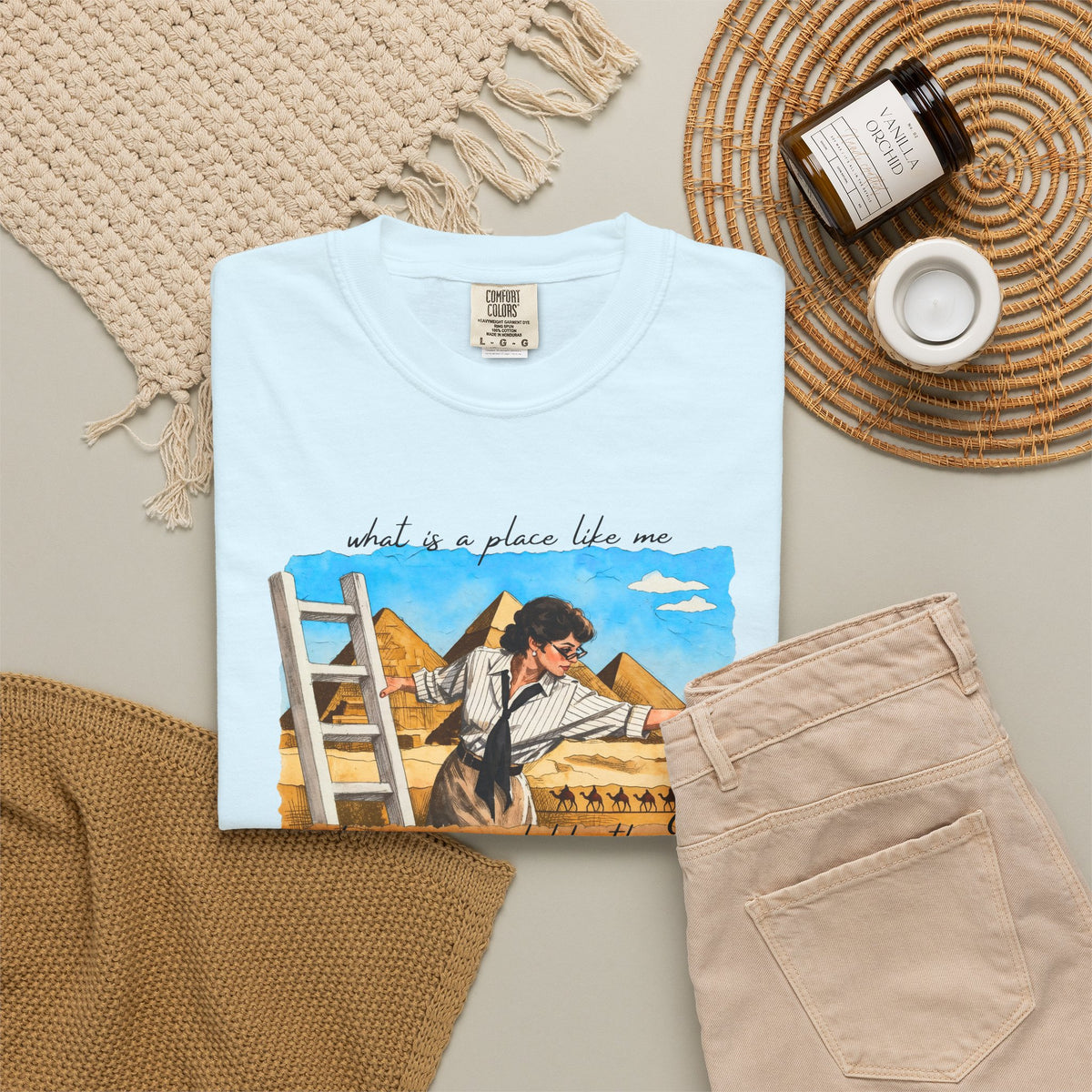 Evelyn Librarian Tee