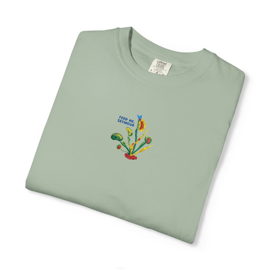 Feed Me Seymour Embroidered Tee